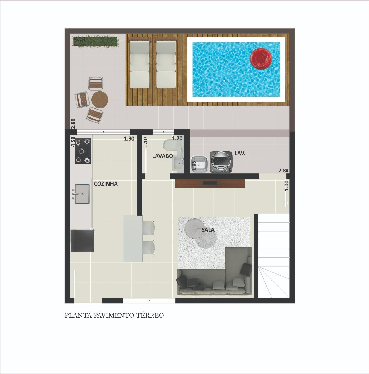 Casa residencial em mongaguá - sp, vila atlantica - foto 15