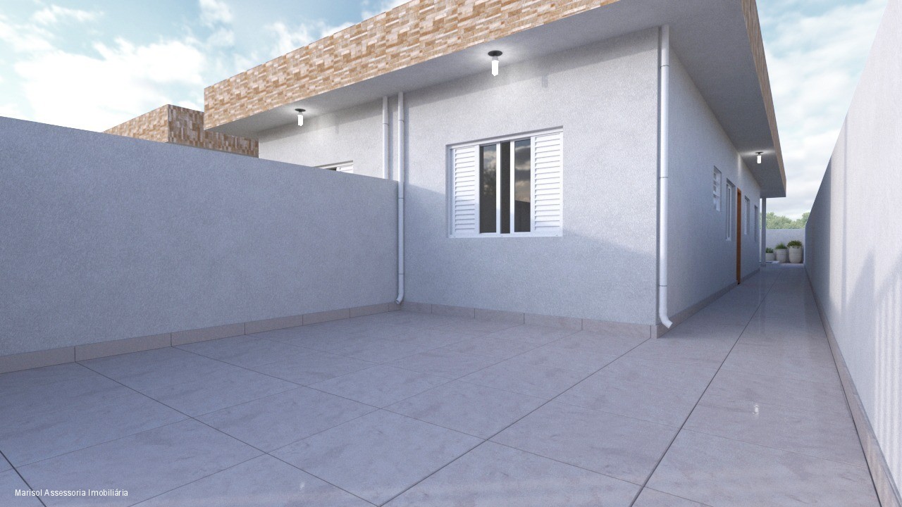 Casa residencial em mongaguá - sp, chacara itaguai