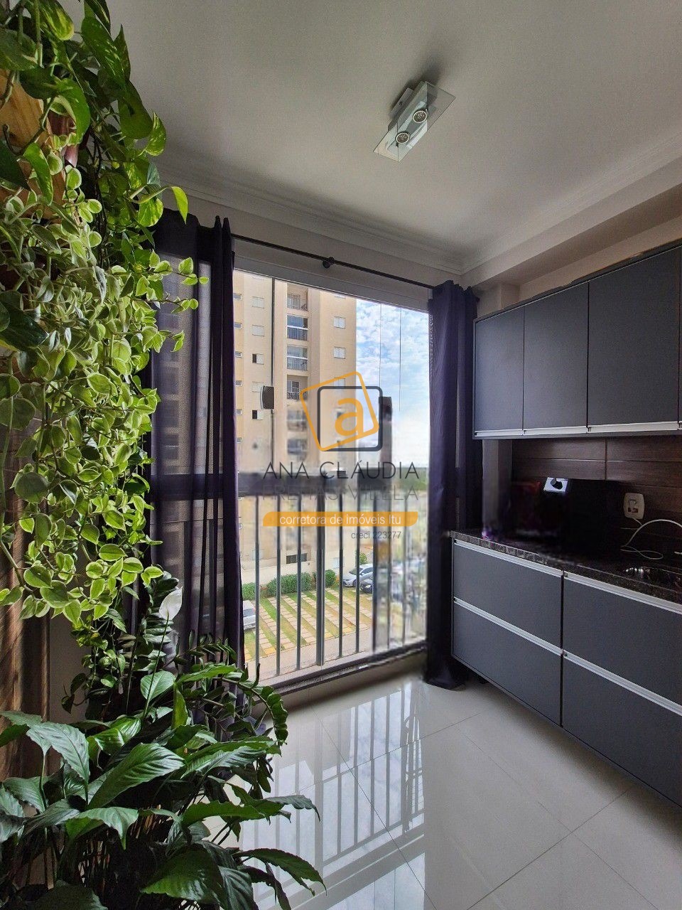 Apartamento à venda em Itu-SP: 3 quartos, 1 suíte, 2 salas, 2 banheiros, 2 vagas de garagem, 89,08 m² no Parque Industrial.