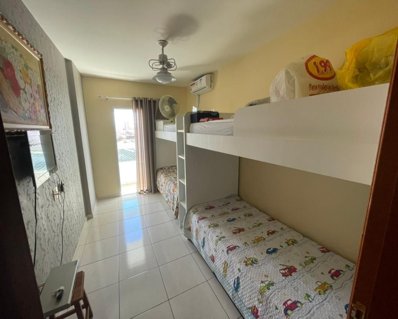 Apto mobiliado, pé na areia, c/ 2 dorm., 78 m² - caiçara - praia grande/sp