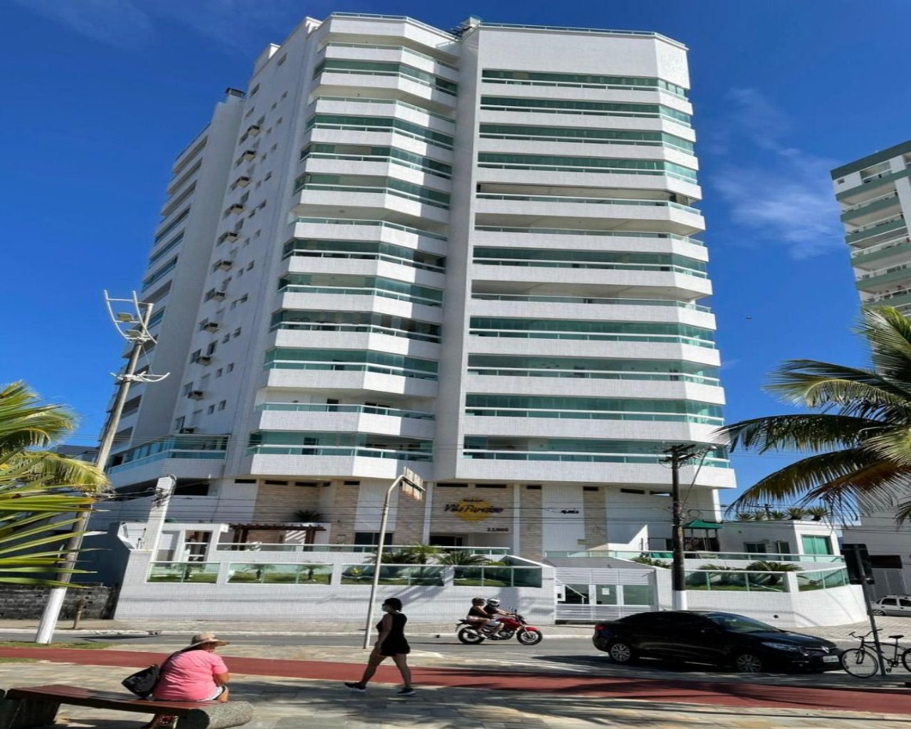Apto mobiliado, pé na areia, c/ 2 dorm., 78 m² - caiçara - praia grande/sp