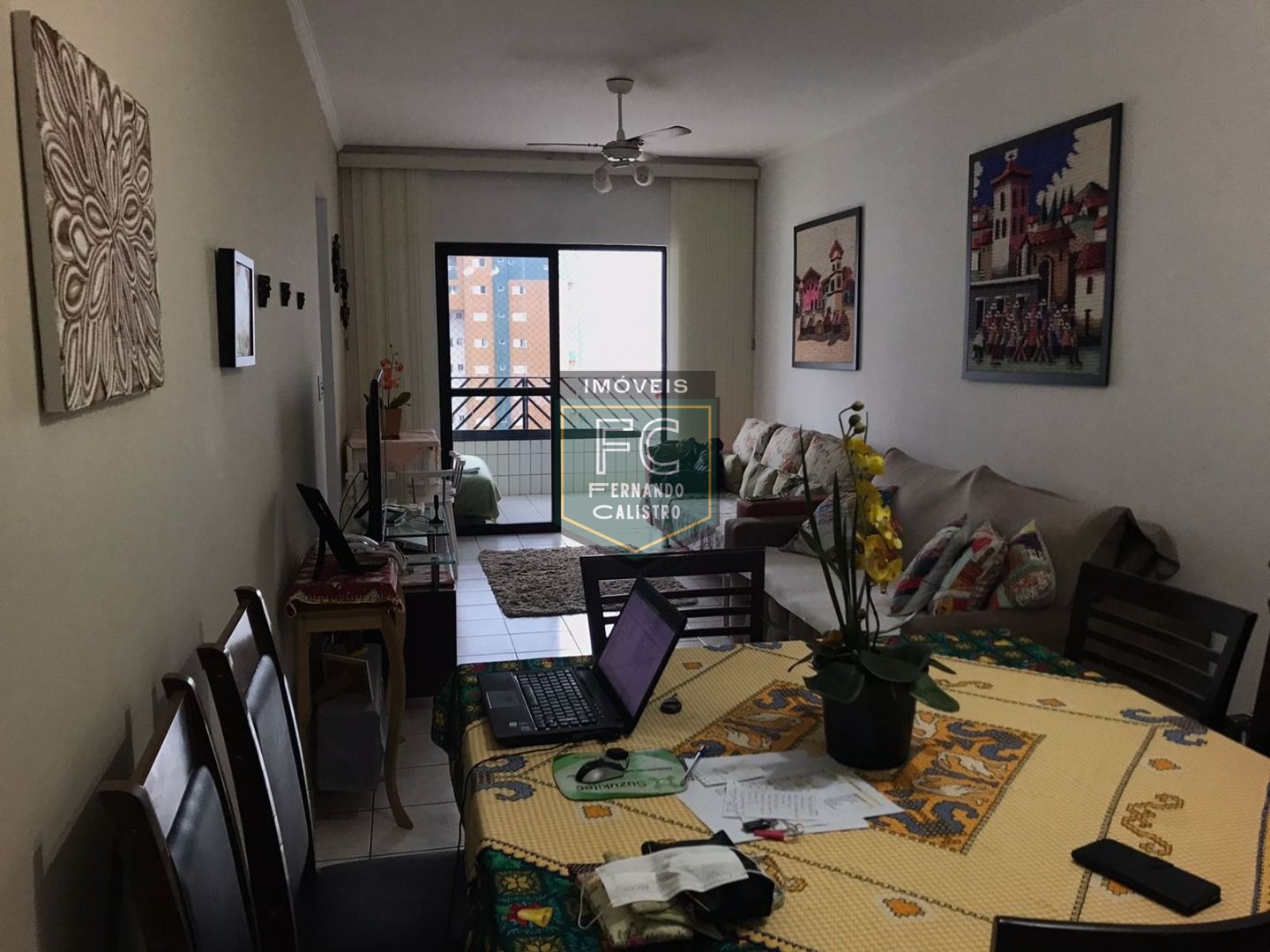 Apartamento 2 Dormitórios (1 Suíte), 89m², Mobiliado, Andar Alto, Varanda Envidraçada c/ Vista p/ o Mar, Financiamento Bancário, Centro, Mongaguá/SP