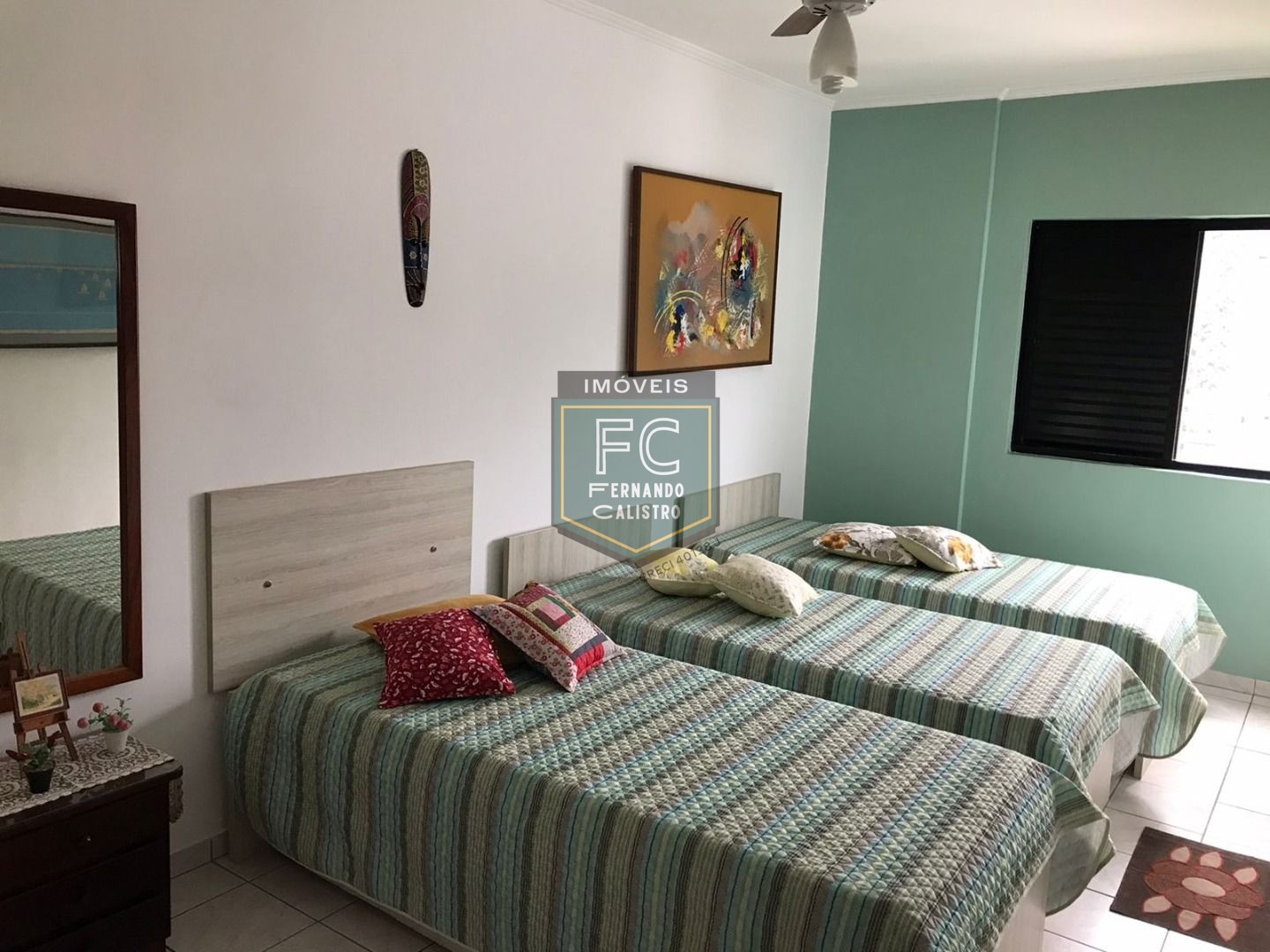 Apartamento 2 Dormitórios (1 Suíte), 89m², Mobiliado, Andar Alto, Varanda Envidraçada c/ Vista p/ o Mar, Financiamento Bancário, Centro, Mongaguá/SP