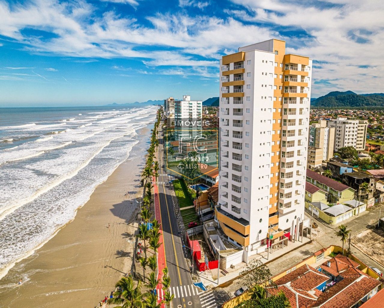 Apartamento alto padrão 2 dormitórios (1 suíte) frente ao mar andar alto, varanda gourmet, lazer completo, v. Atlântica, região central, mongaguá sp