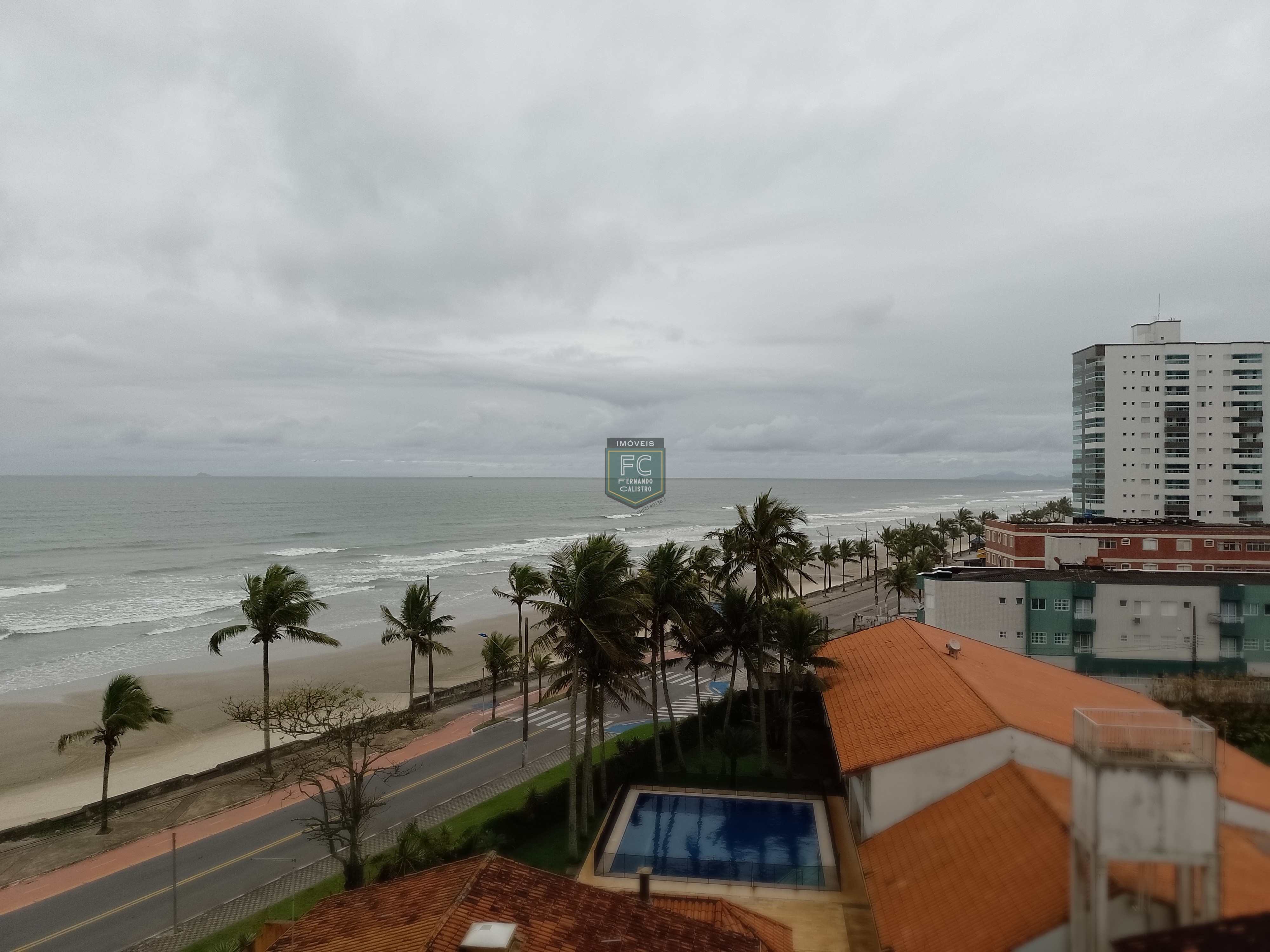 Apartamento 2 dormitórios (1 suíte) andar alto, varanda gourmet c/ vista p/ o mar, condomínio lazer completo frente ao mar, v. Atlântica, mongaguá sp