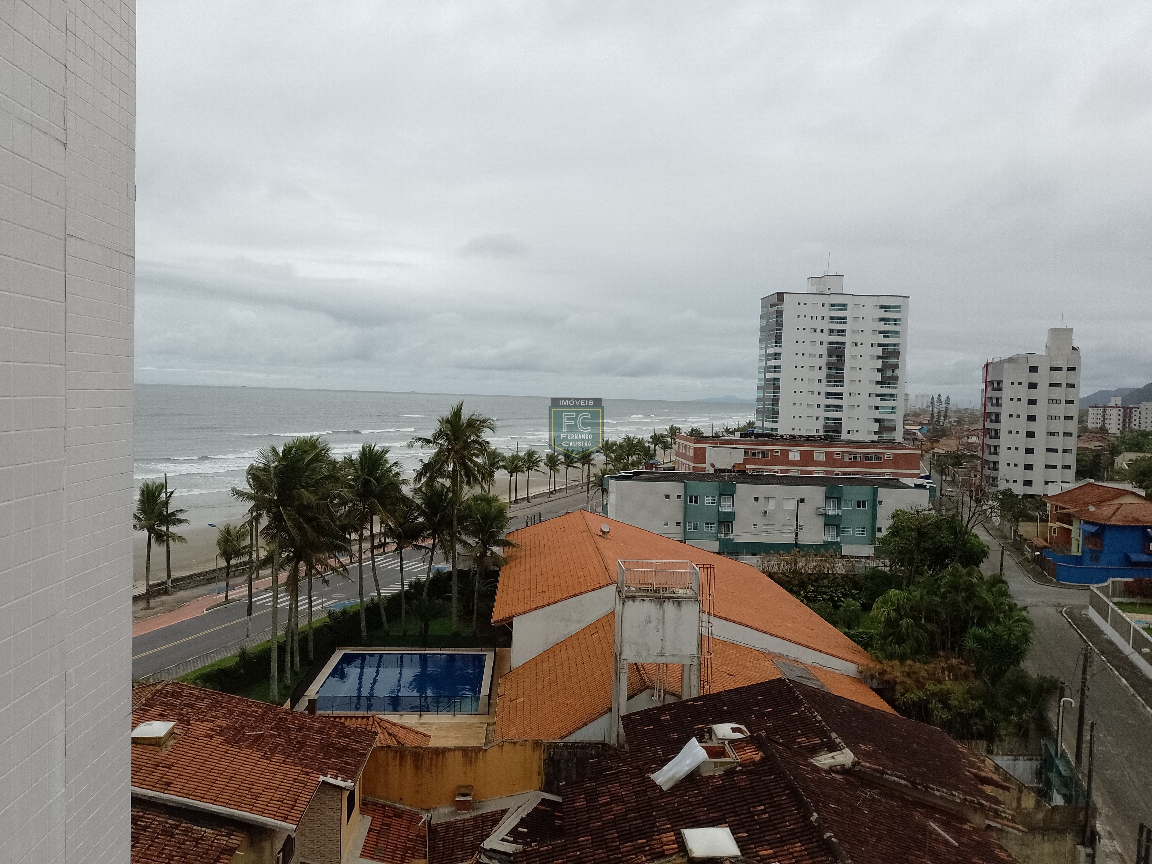 Apartamento 2 dormitórios (1 suíte) andar alto, varanda gourmet c/ vista p/ o mar, condomínio lazer completo frente ao mar, v. Atlântica, mongaguá sp