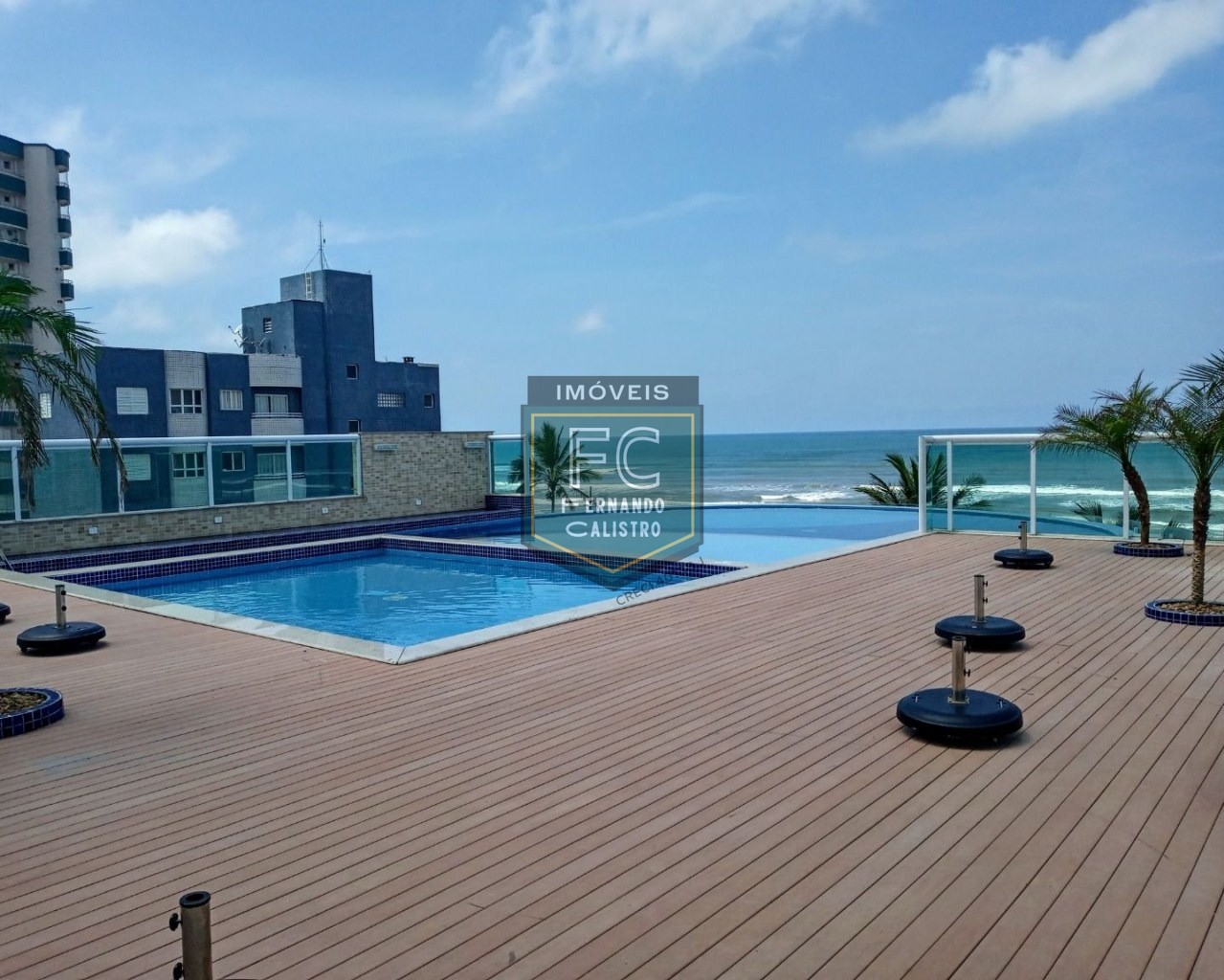 Apartamento altíssimo padrão 2 dormitórios (1 suíte) 80m² varanda gourmet c/ vista mar, financia banco / direto, local nobre, jd aguapeú, mongaguá sp