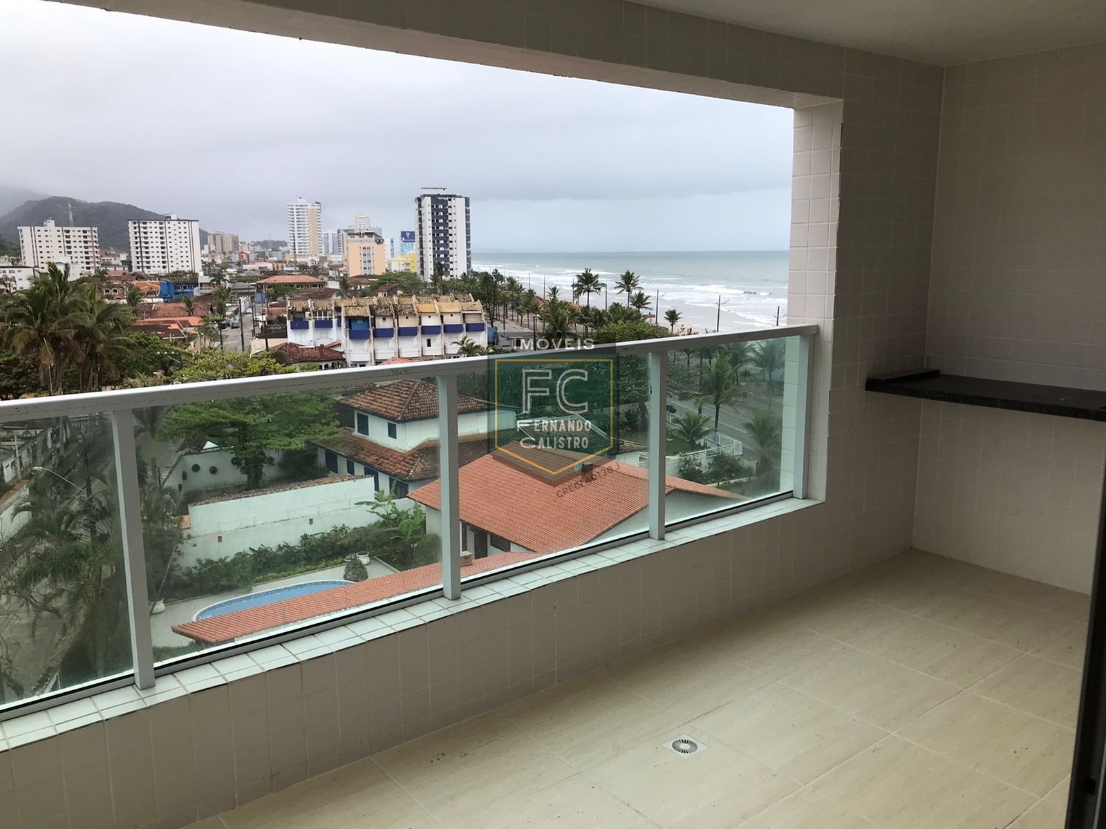 Apartamento 2 dormitórios (1 suíte) novo, varanda gourmet c/ vista mar, lazer completo frente mar, permuta, v. Atlântica, região central, mongaguá sp