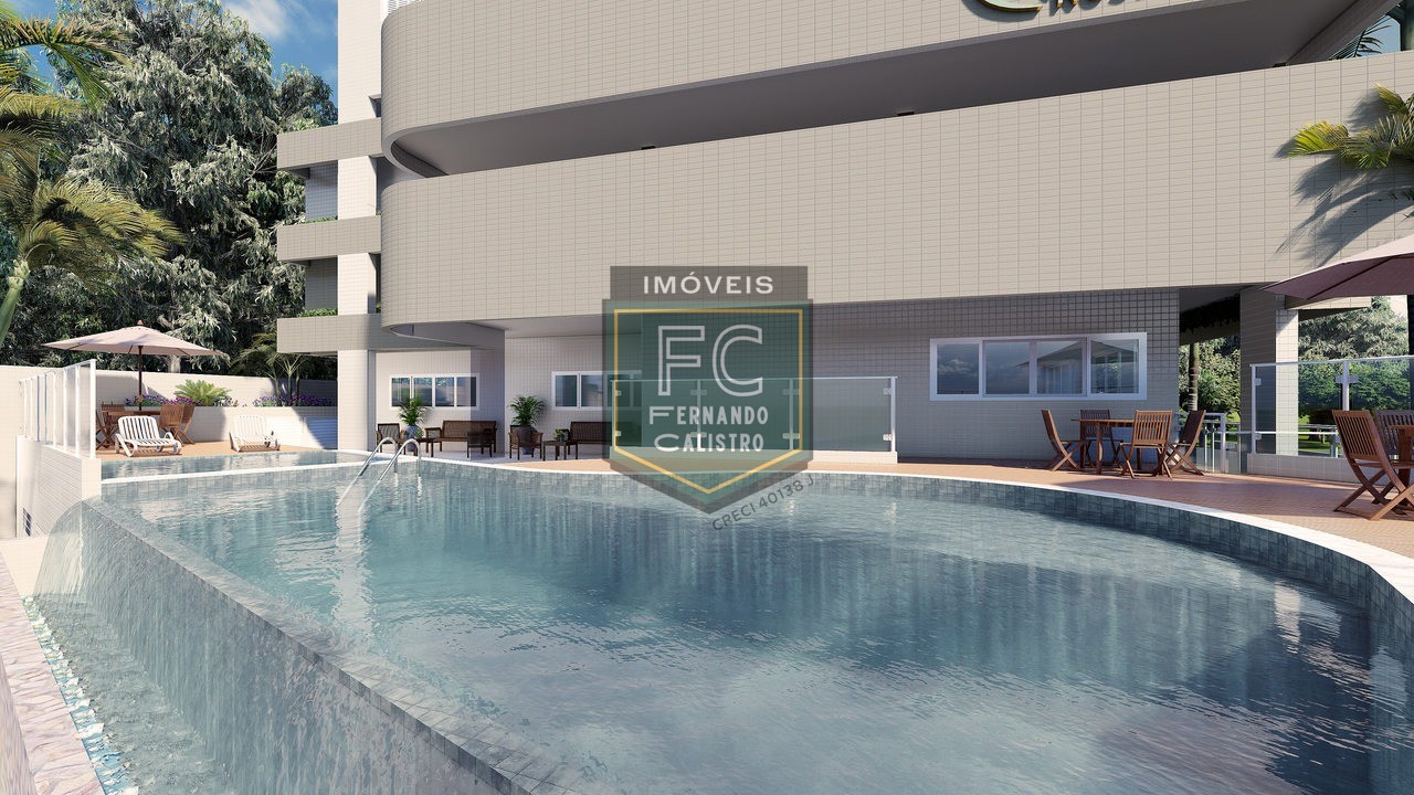 Apartamento alto padrão 2 dormitórios (1 suíte), varanda grill frente mar, andar alto, condomínio lazer completo vista mar, v. Atlântica, mongaguá/sp.