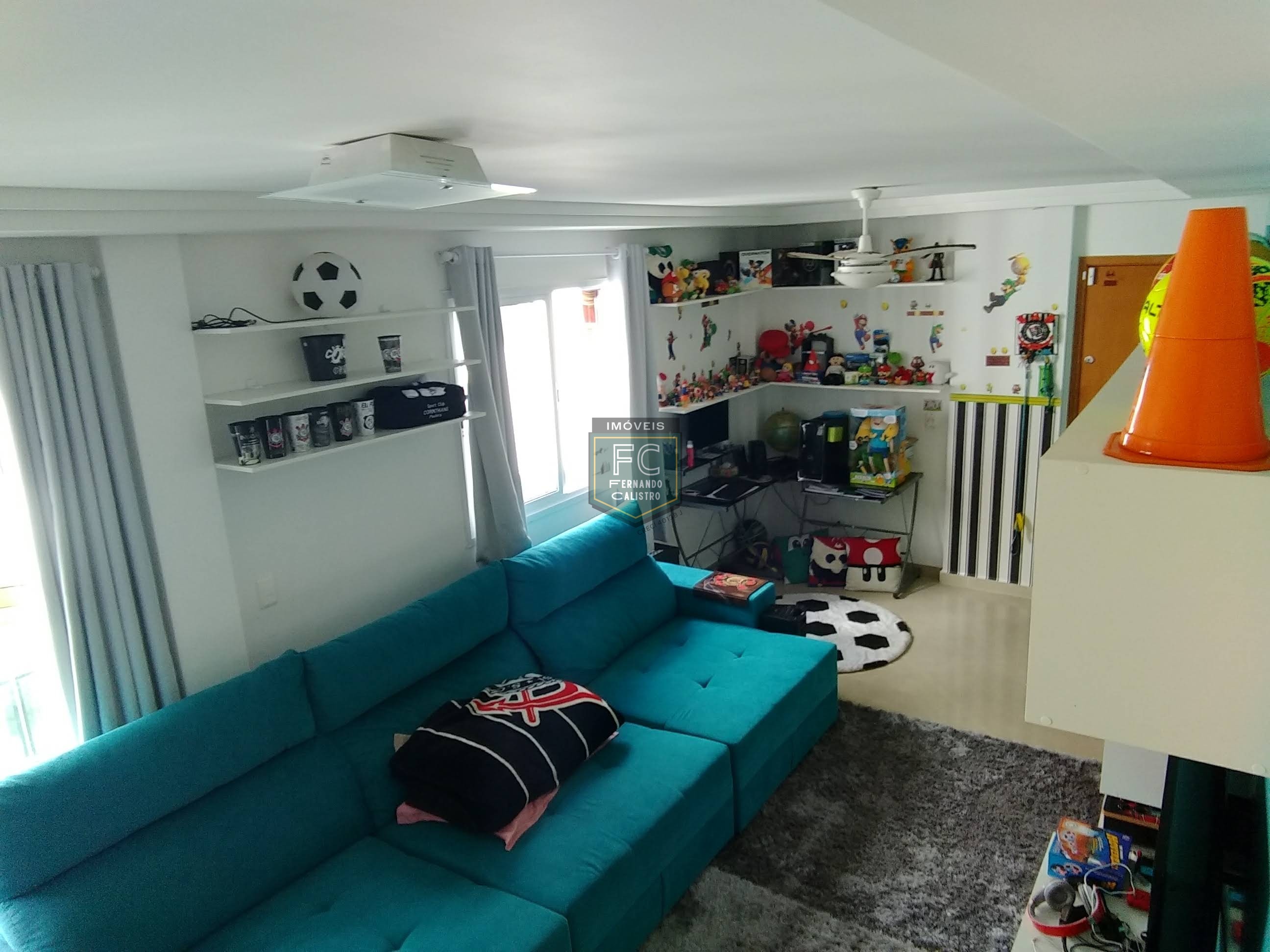 Cobertura duplex mobiliada 3 dormitórios (2 suítes) vista pa