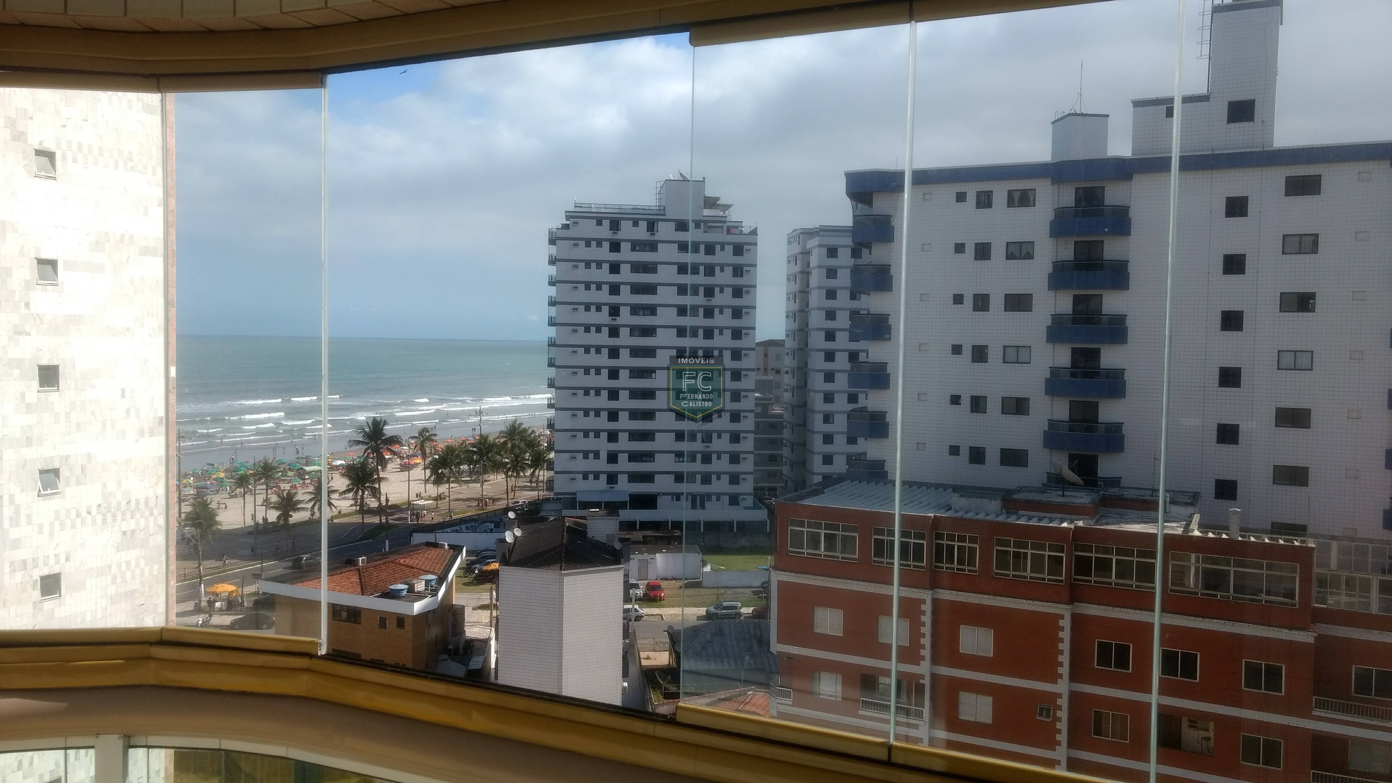 Cobertura Duplex Mobiliada 3 Dormitórios (2 suítes) Vista para o Mar, Piscina e Área Gourmet Privativa, 100 mts da praia, TUPI, Praia Grande /SP