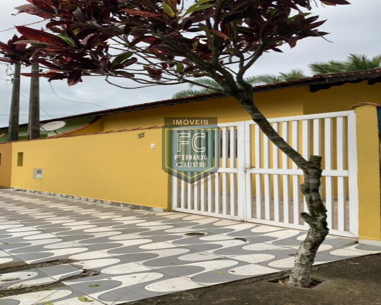 Casa nova individual com 2 dormitórios (1 suíte) 60 m², proxima à avenida, 500 mts da praia, à venda por R$ 240.000 - solemar - praia grande/sp.