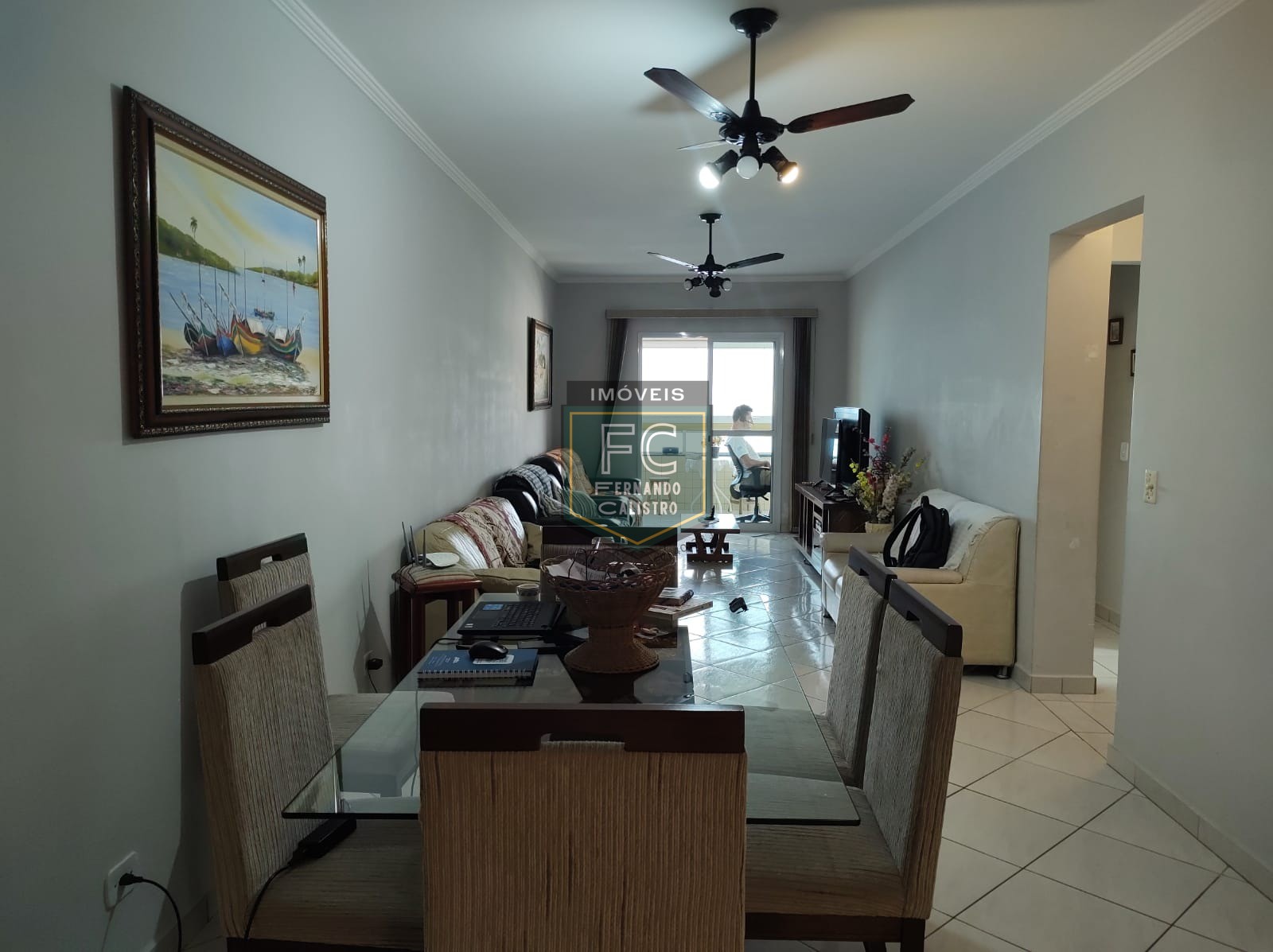Apartamento alto padrão 3 suítes, vista para o mar, 2 varand