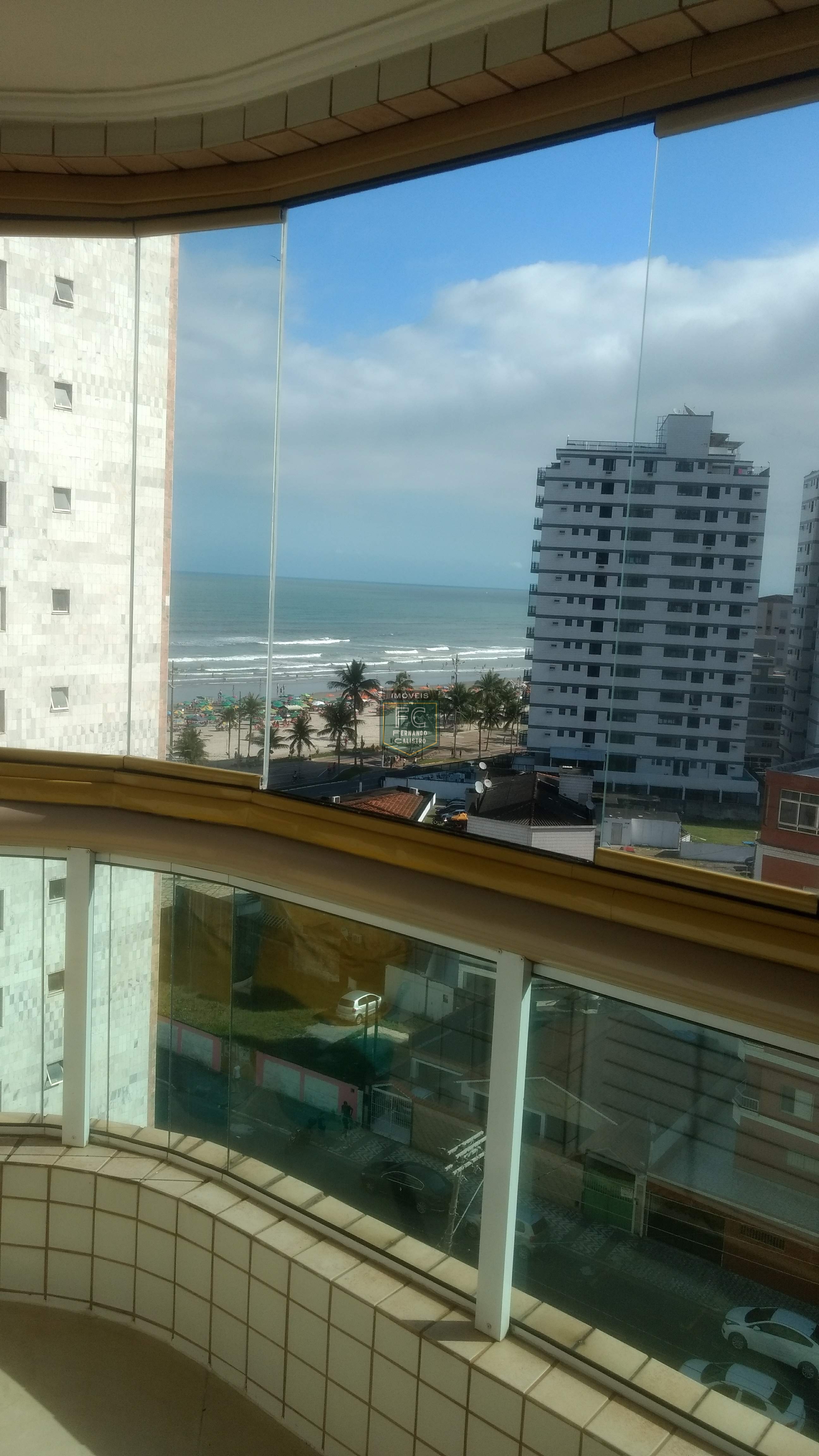 Cobertura Duplex Mobiliada 3 Dormitórios (2 suítes) Vista para o Mar, Piscina e Área Gourmet Privativa, 100 mts da praia, TUPI, Praia Grande /SP