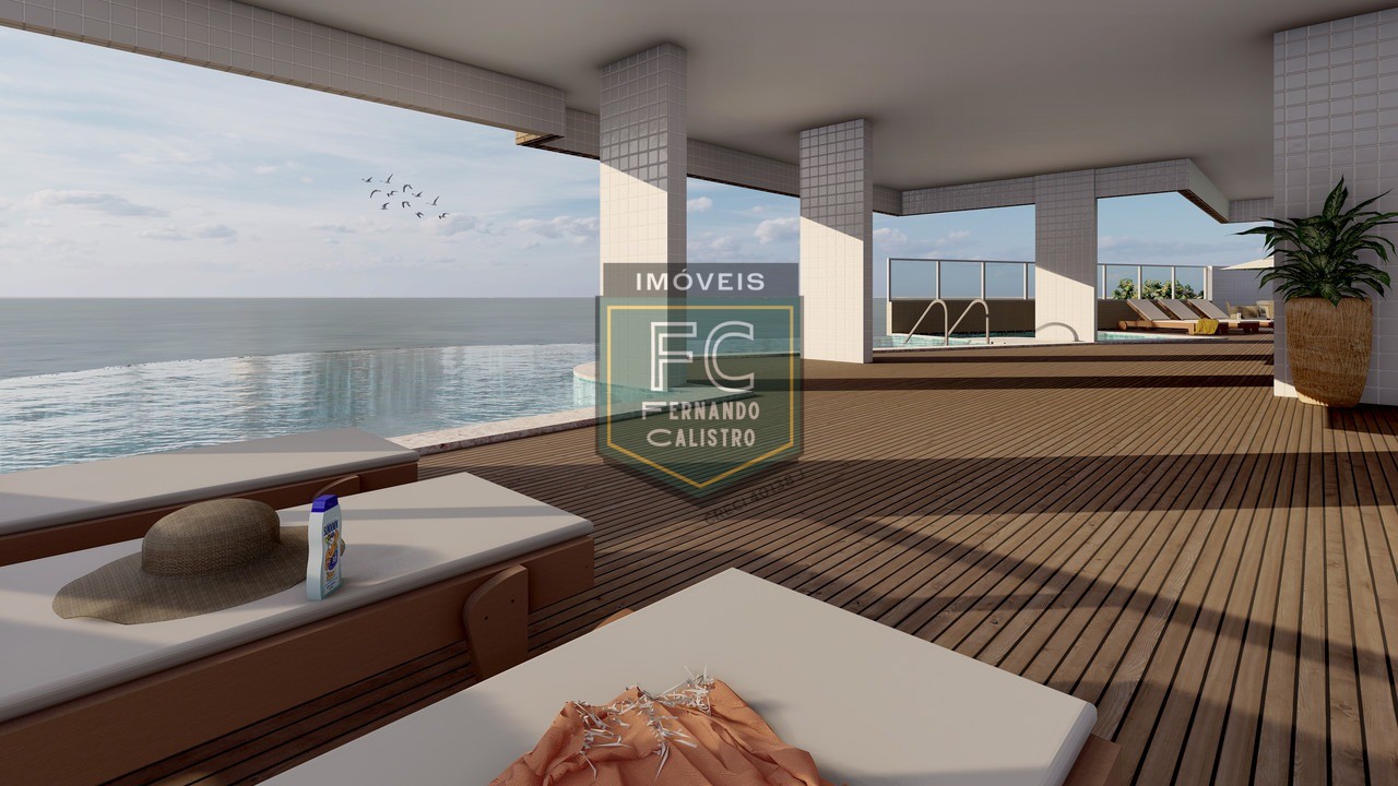 Apartamento alto padrão 2 dormitórios (1 suíte), varanda gourmet com vista p/ o mar, lazer frente ao mar, local nobre, bal. Flórida, praia grande/sp.