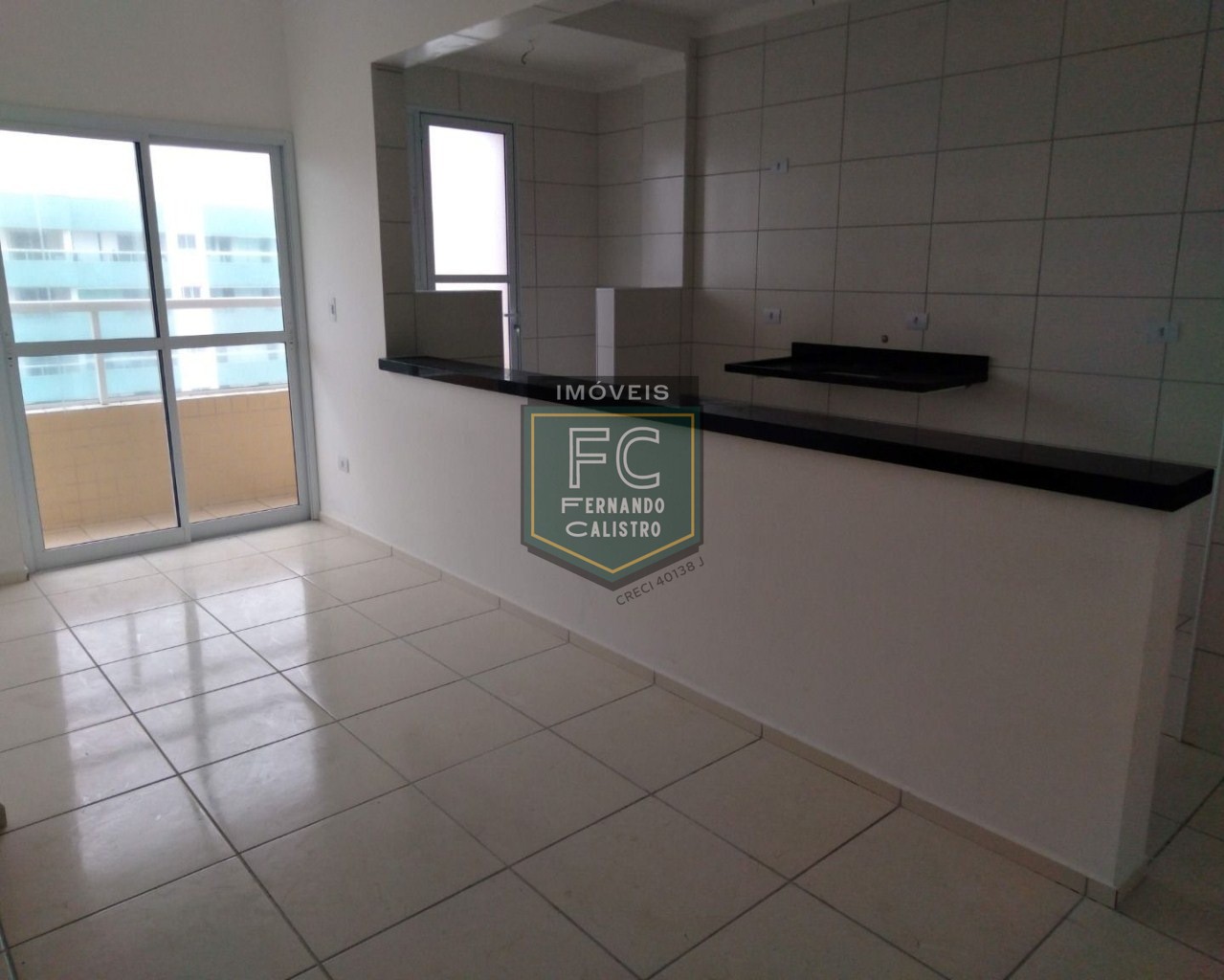 Apartamento novo 2 dormitórios (1 suíte), varanda c/ vista p