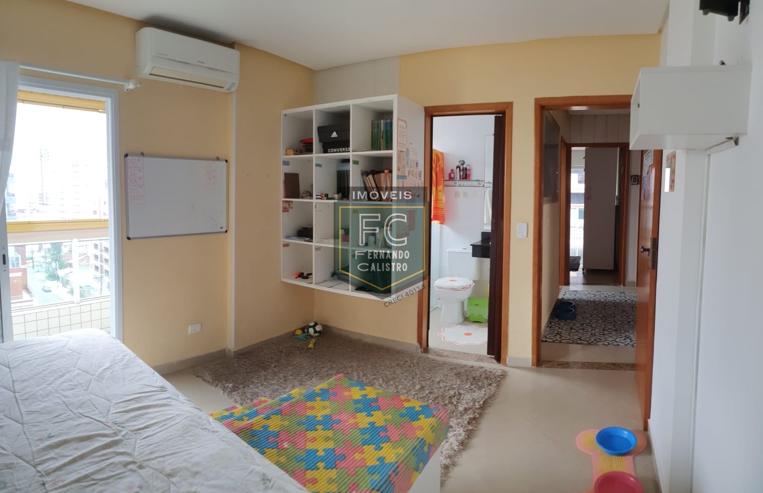 Cobertura Duplex Mobiliada 3 Dormitórios (2 suítes) Vista para o Mar, Piscina e Área Gourmet Privativa, 100 mts da praia, TUPI, Praia Grande /SP