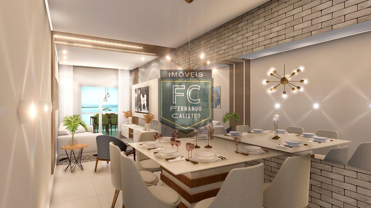 Apartamento alto padrão 2 dormitórios (1 suíte), varanda gourmet c/ vista para o mar, condominio c/ lazer completo frente ao mar, centro, mongaguá/sp