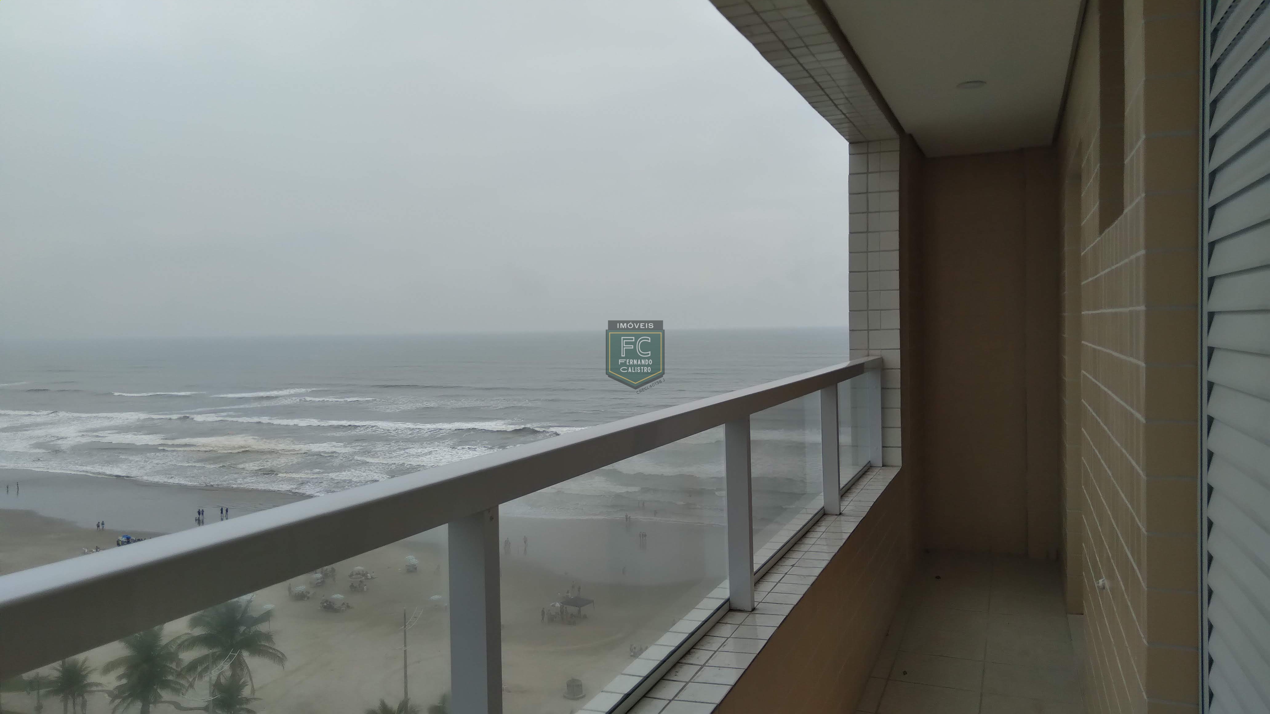 Apartamento novo 2 dormitórios (1 suíte), varanda c/ vista p/ o mar, condomínio frente mar c/ lazer completo na cobertura, jd. Real, praia grande, sp