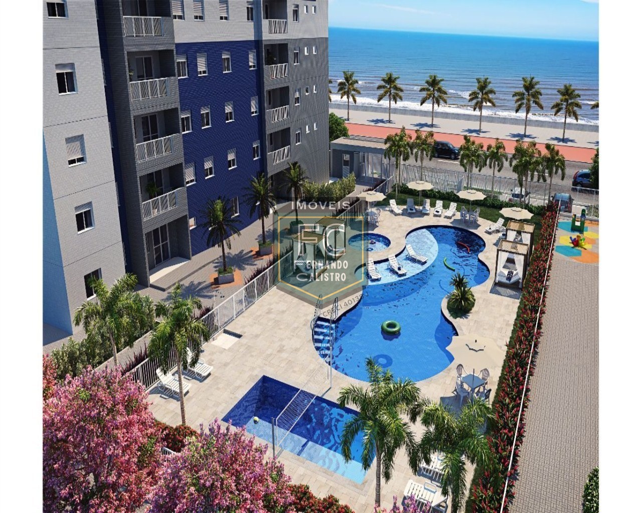Apartamento com 1 dormitório à venda, 47 m² por R$ 274.950.0