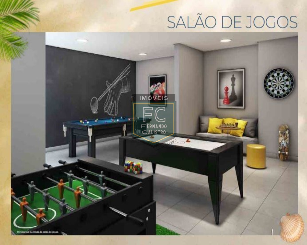 Apartamento com 1 dormitório à venda, 47 m² por R$ 274.950.0