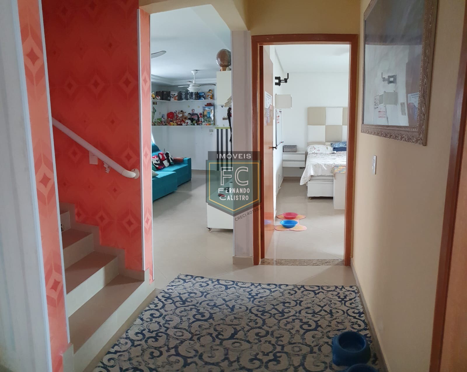 Cobertura Duplex Mobiliada 3 Dormitórios (2 suítes) Vista para o Mar, Piscina e Área Gourmet Privativa, 100 mts da praia, TUPI, Praia Grande /SP
