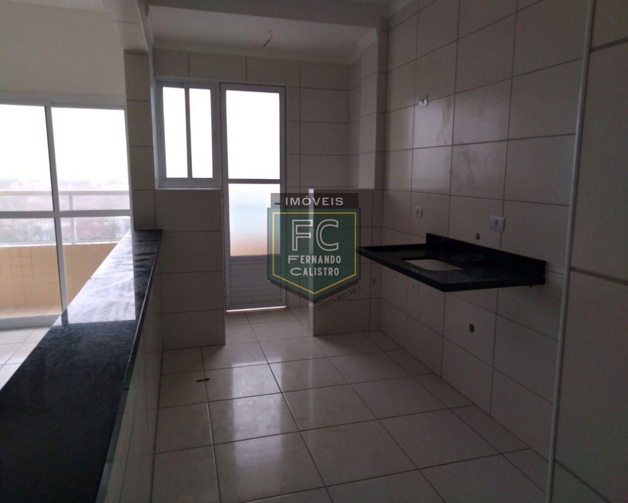 Apartamento novo 2 dormitórios (1 suíte), varanda c/ vista p