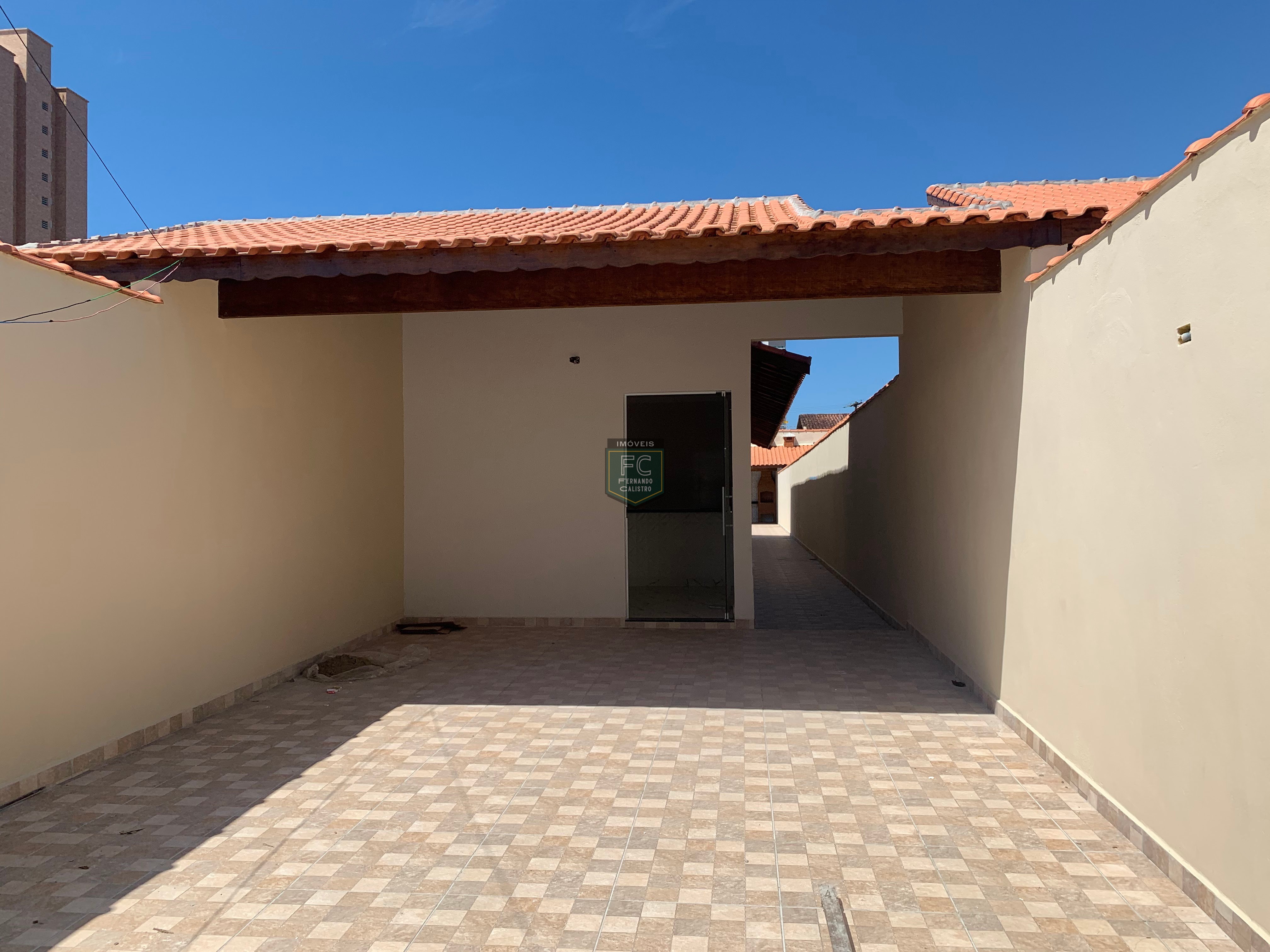Casas geminadas térreas novas próx. A praia, 3 dormitórios (