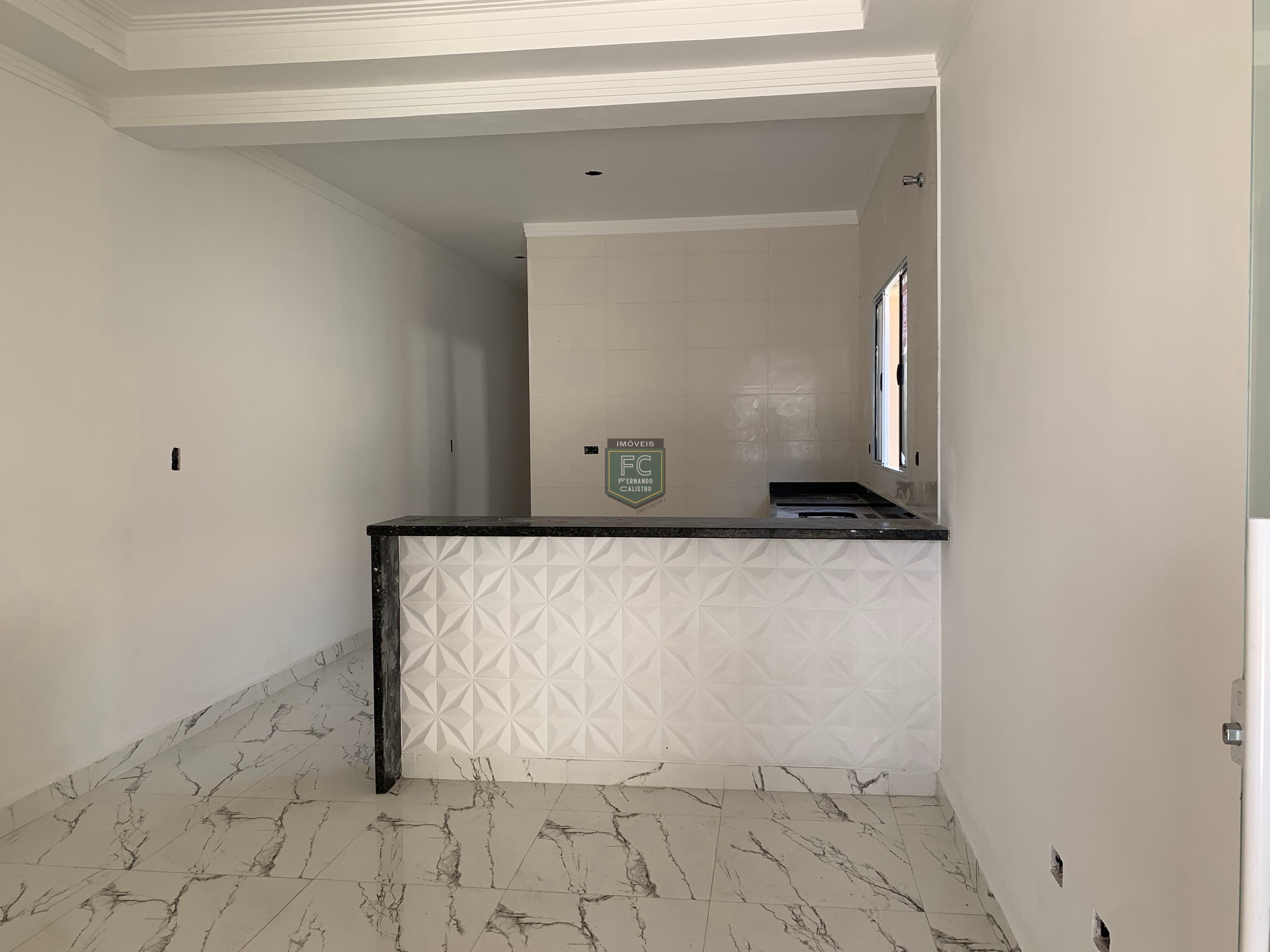 Casas geminadas térreas novas próx. A praia, 3 dormitórios (
