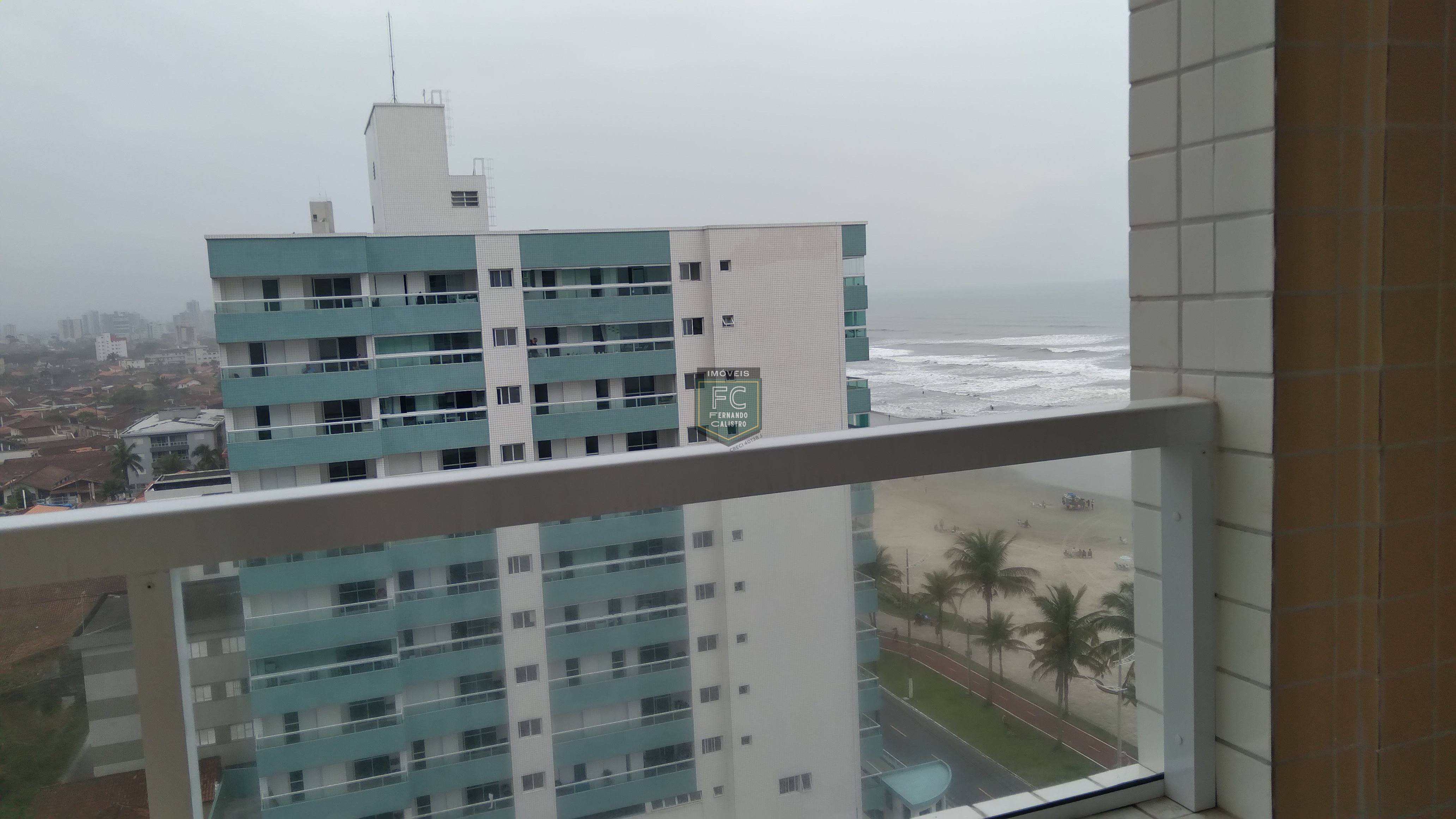 Apartamento novo 2 dormitórios (1 suíte), varanda c/ vista p/ o mar, condomínio frente mar c/ lazer completo na cobertura, jd. Real, praia grande, sp