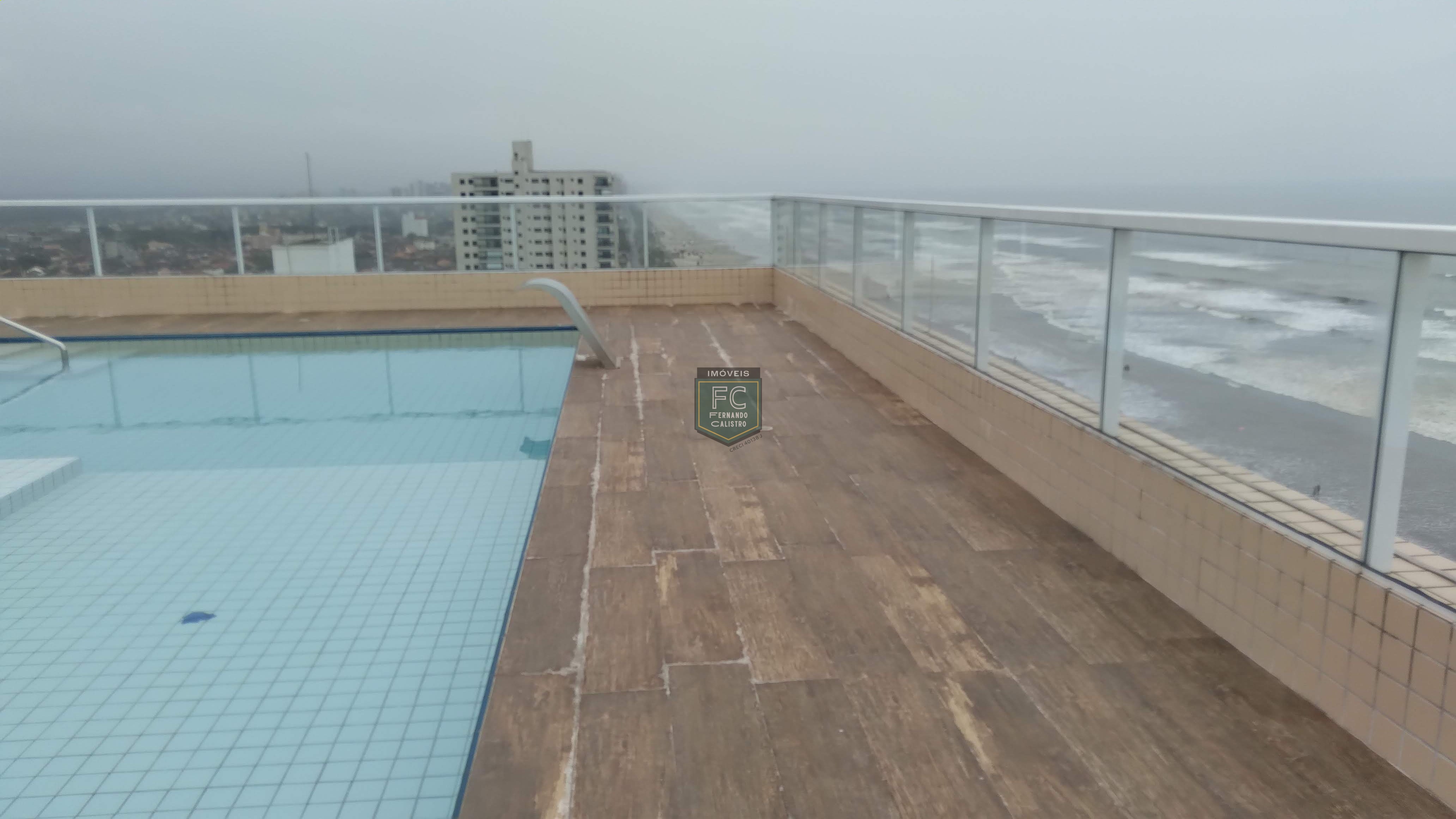 Apartamento novo 2 dormitórios (1 suíte), varanda c/ vista p/ o mar, condomínio frente mar c/ lazer completo na cobertura, jd. Real, praia grande, sp