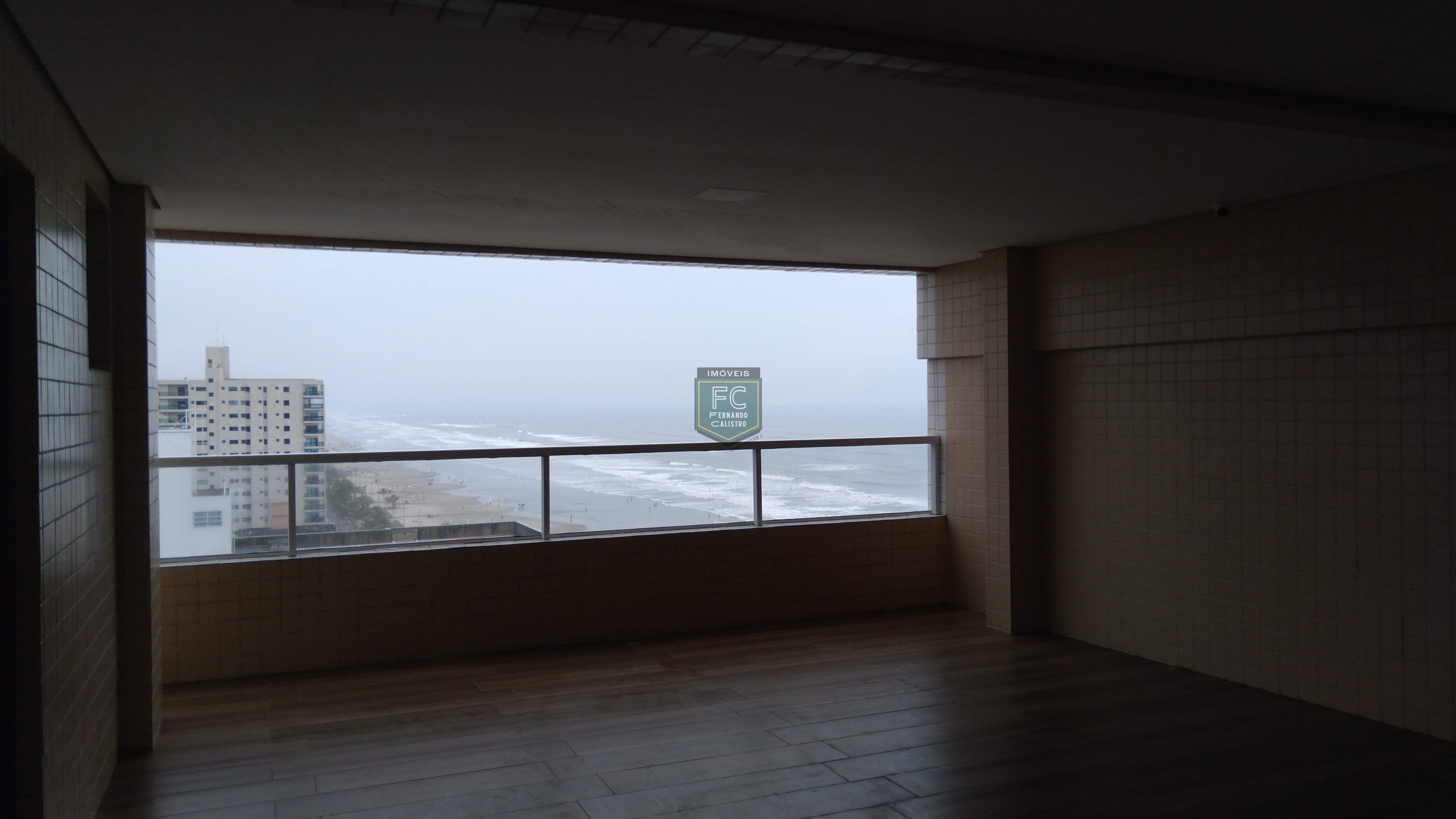 Apartamento novo 2 dormitórios (1 suíte), varanda c/ vista p/ o mar, condomínio frente mar c/ lazer completo na cobertura, jd. Real, praia grande, sp