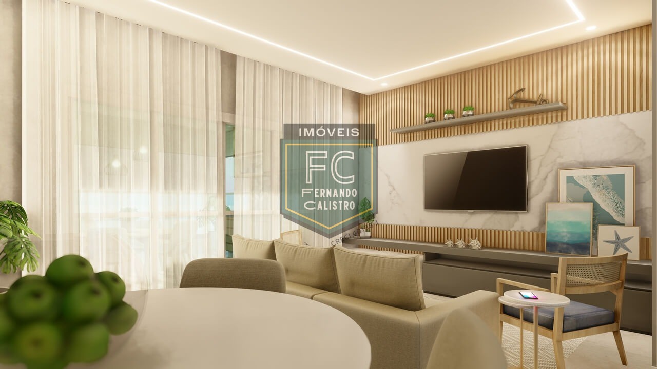 Apartamento alto padrão 2 dormitórios (1 suíte), varanda gourmet com vista p/ o mar, lazer frente ao mar, local nobre, bal. Flórida, praia grande/sp.
