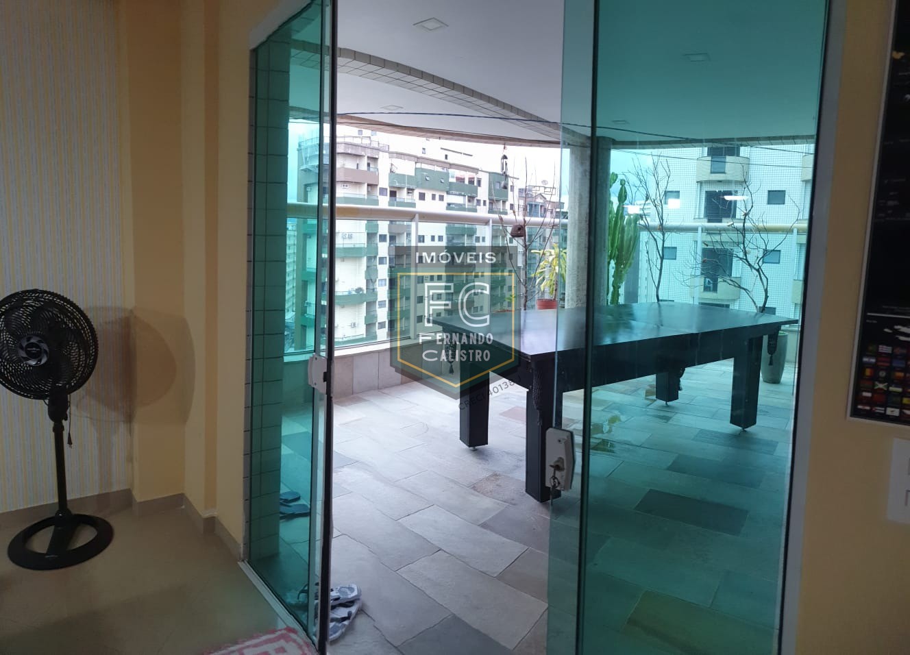 Cobertura Duplex Mobiliada 3 Dormitórios (2 suítes) Vista para o Mar, Piscina e Área Gourmet Privativa, 100 mts da praia, TUPI, Praia Grande /SP