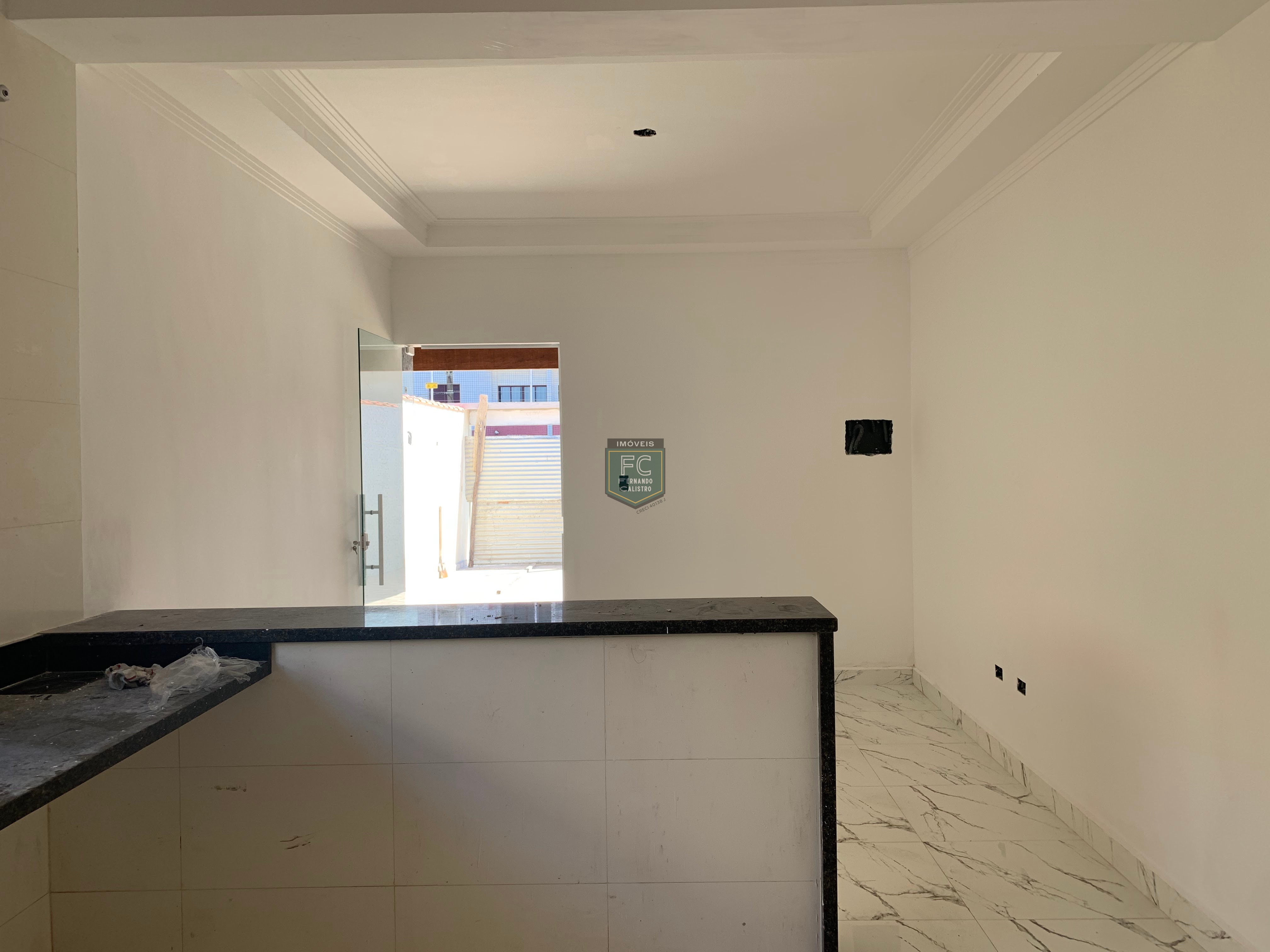 Casas geminadas térreas novas próx. A praia, 3 dormitórios (