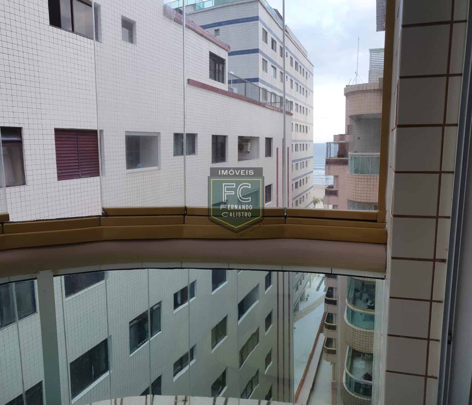 Cobertura Duplex Mobiliada 3 Dormitórios (2 suítes) Vista para o Mar, Piscina e Área Gourmet Privativa, 100 mts da praia, TUPI, Praia Grande /SP