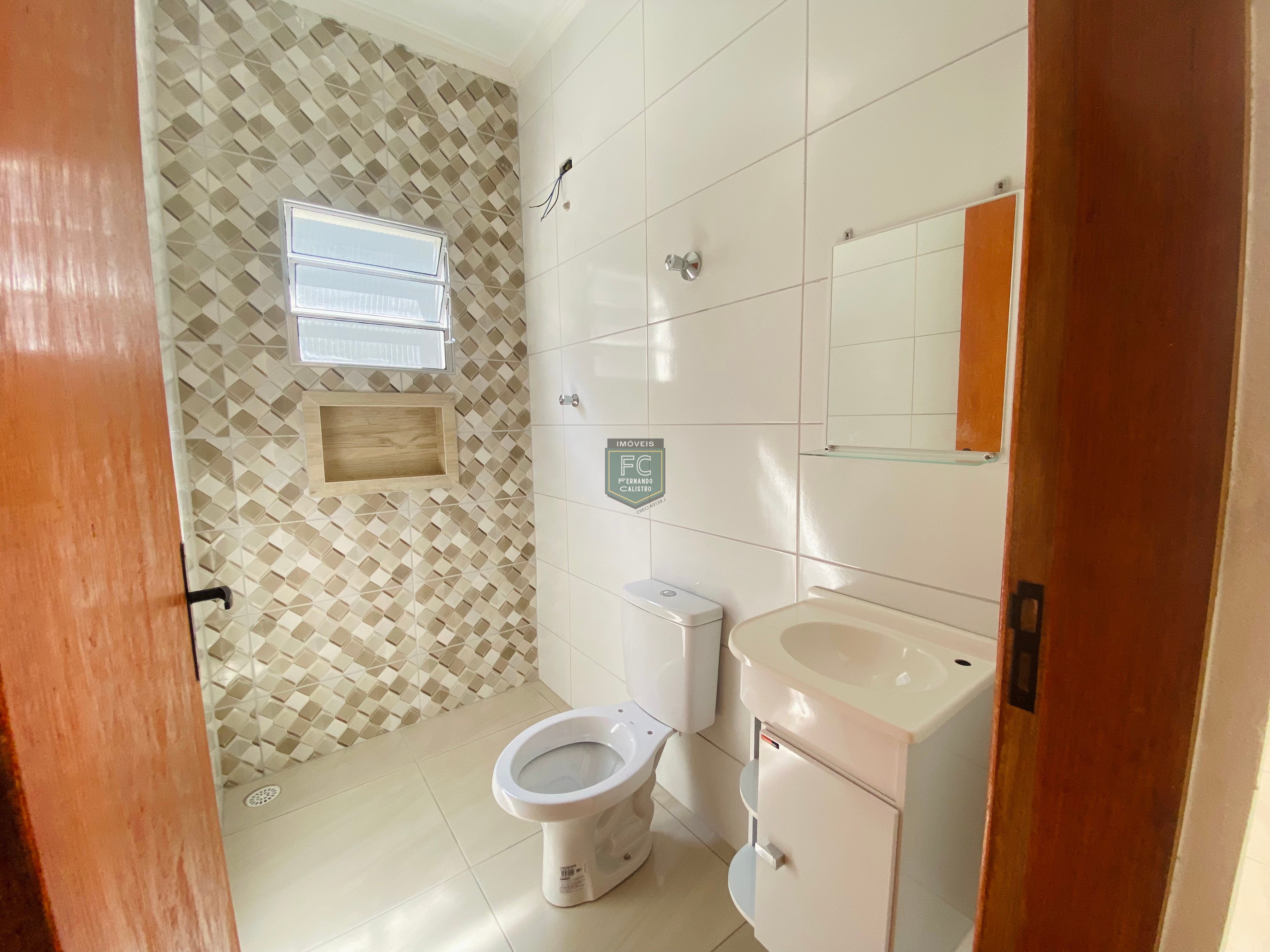 Casa térrea nova 2 dormitórios (1 suíte) pronta, perto da pr