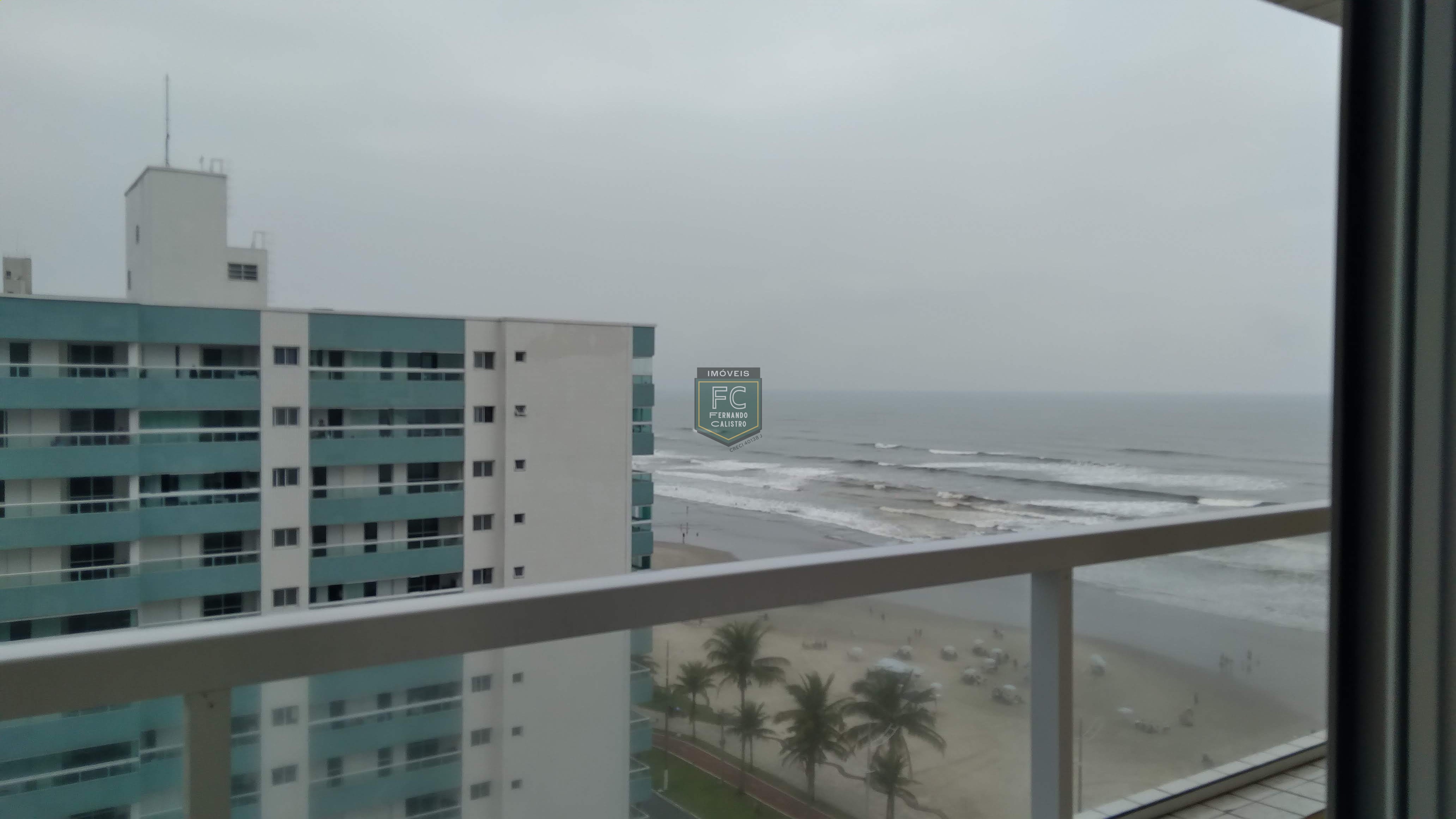Apartamento novo 2 dormitórios (1 suíte), varanda c/ vista p/ o mar, condomínio frente mar c/ lazer completo na cobertura, jd. Real, praia grande, sp
