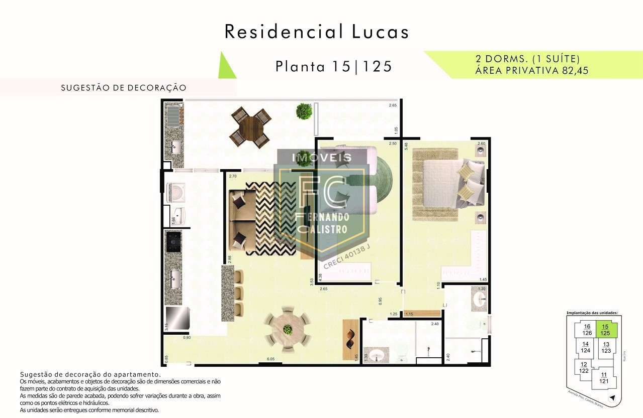 Apartamento alto padrão 2 dormitórios (1 suíte), varanda gourmet com vista p/ o mar, lazer frente ao mar, local nobre, bal. Flórida, praia grande/sp.