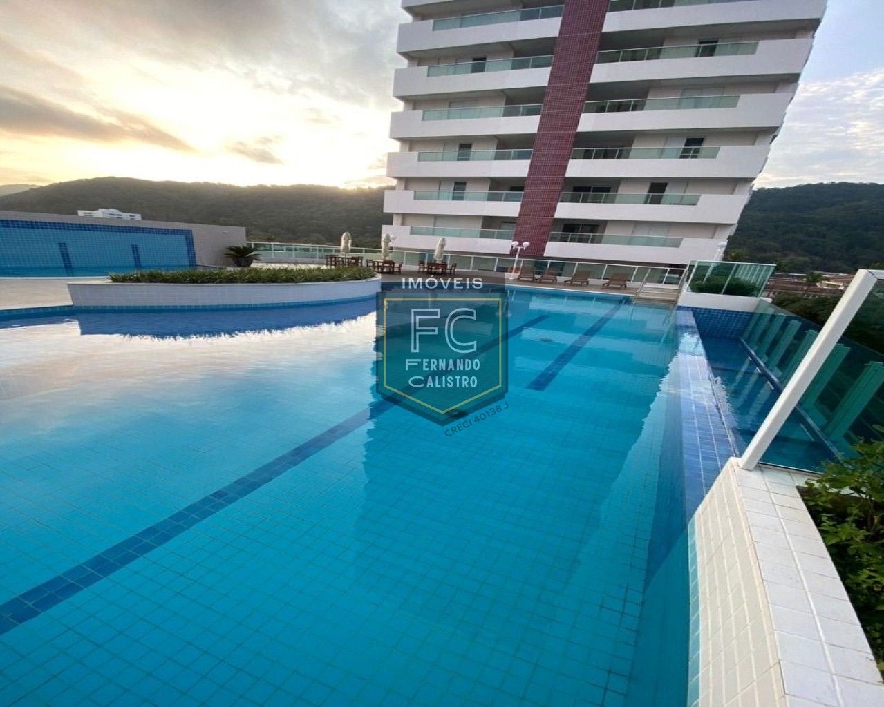 Apartamento novo andar alto, pronto, varanda gourmet c/ vista p/ o mar, 2 dormitórios (1 suíte), piso laminado, local nobre, jd. Luciana, mongaguá-sp