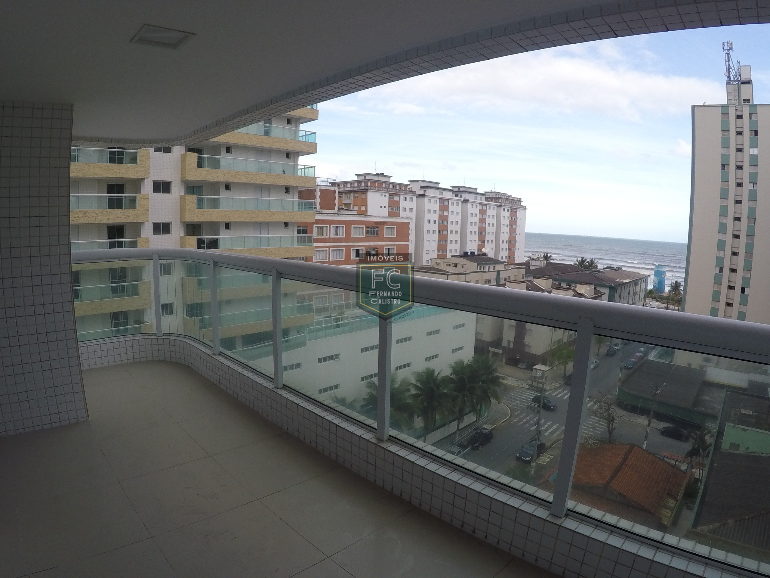 Apartamento Alto Padrão 3 Dormitórios (3 Suítes) 172m², Varanda Envidraçada c/ Vista p/ o Mar, Lazer Completo, 250 mts da Praia, Tupi, Praia Grande SP