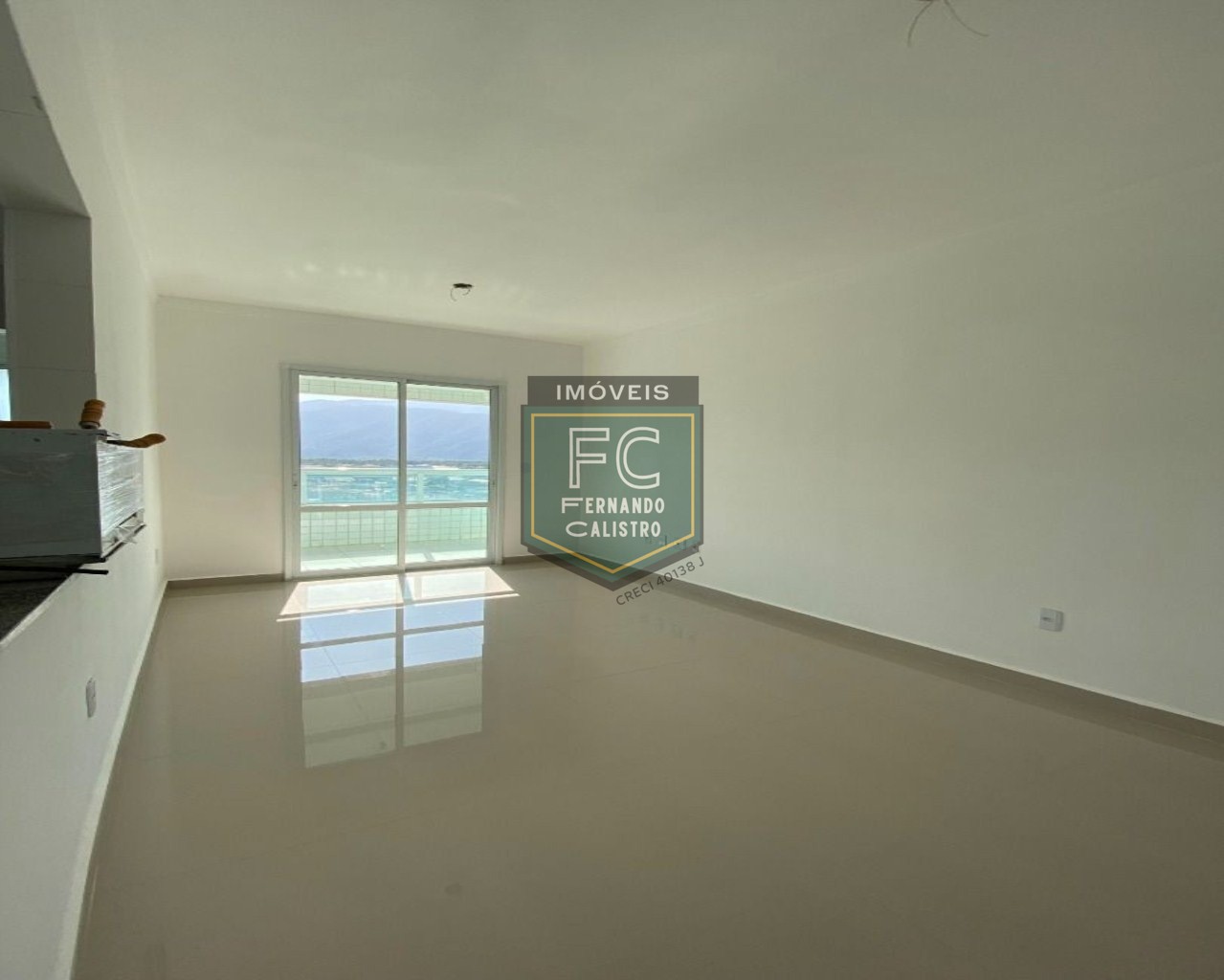 Apartamento novo 2 dormitórios (1 suíte c/ varanda), varanda