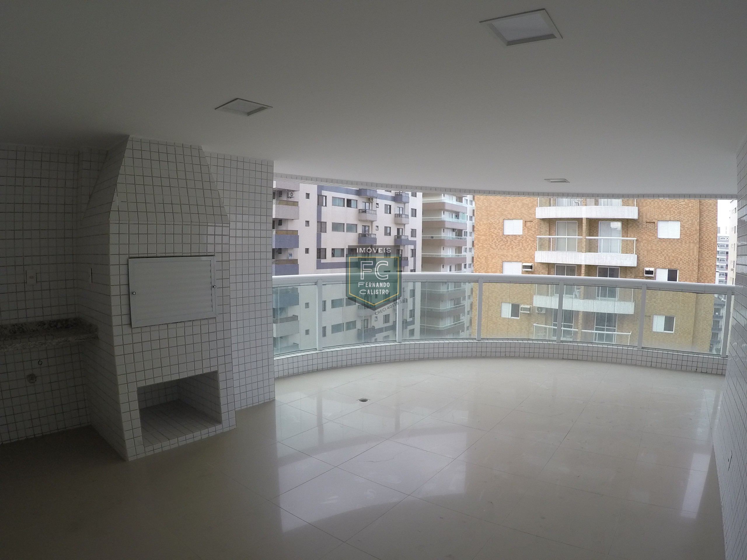 Apartamento Alto Padrão 3 Dormitórios (3 Suítes) 172m², Varanda Envidraçada c/ Vista p/ o Mar, Lazer Completo, 250 mts da Praia, Tupi, Praia Grande SP