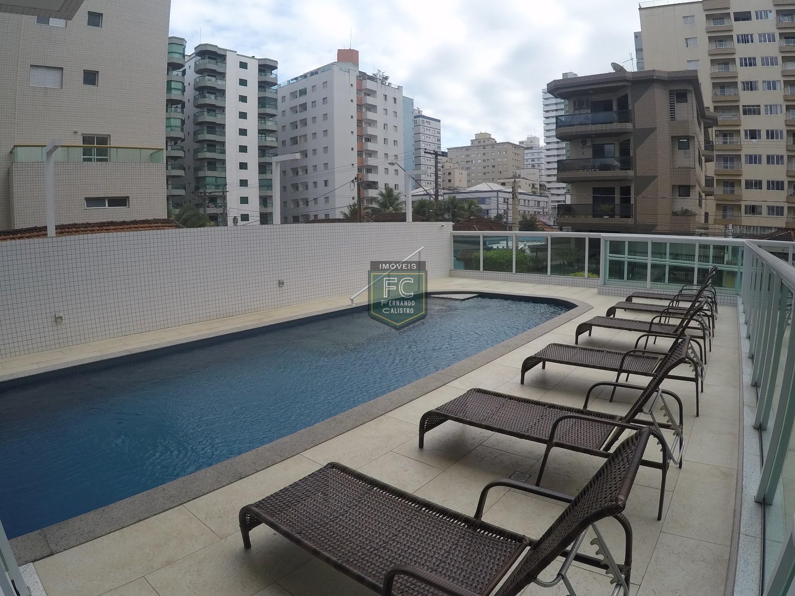 Apartamento Alto Padrão 3 Dormitórios (3 Suítes) 172m², Varanda Envidraçada c/ Vista p/ o Mar, Lazer Completo, 250 mts da Praia, Tupi, Praia Grande SP