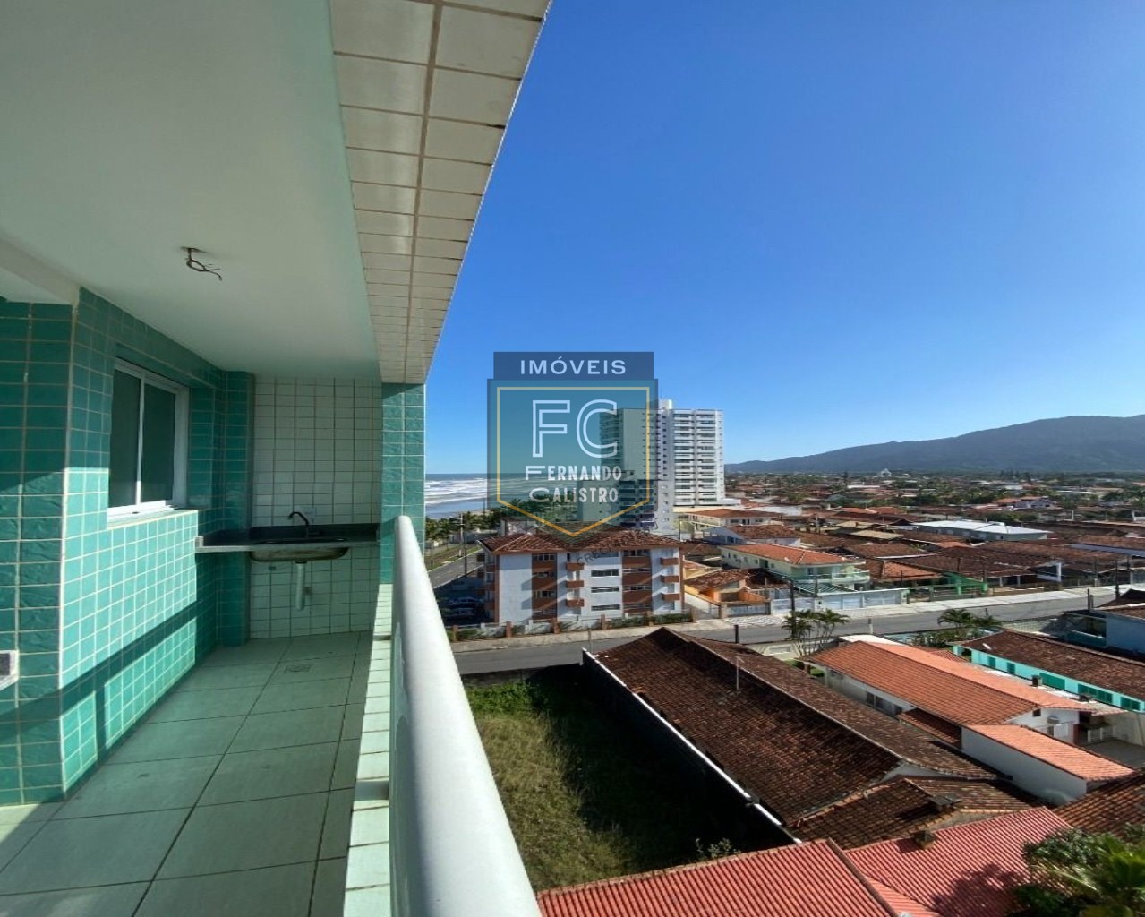Apartamento novo 2 dormitórios (1 suíte c/ varanda), varanda