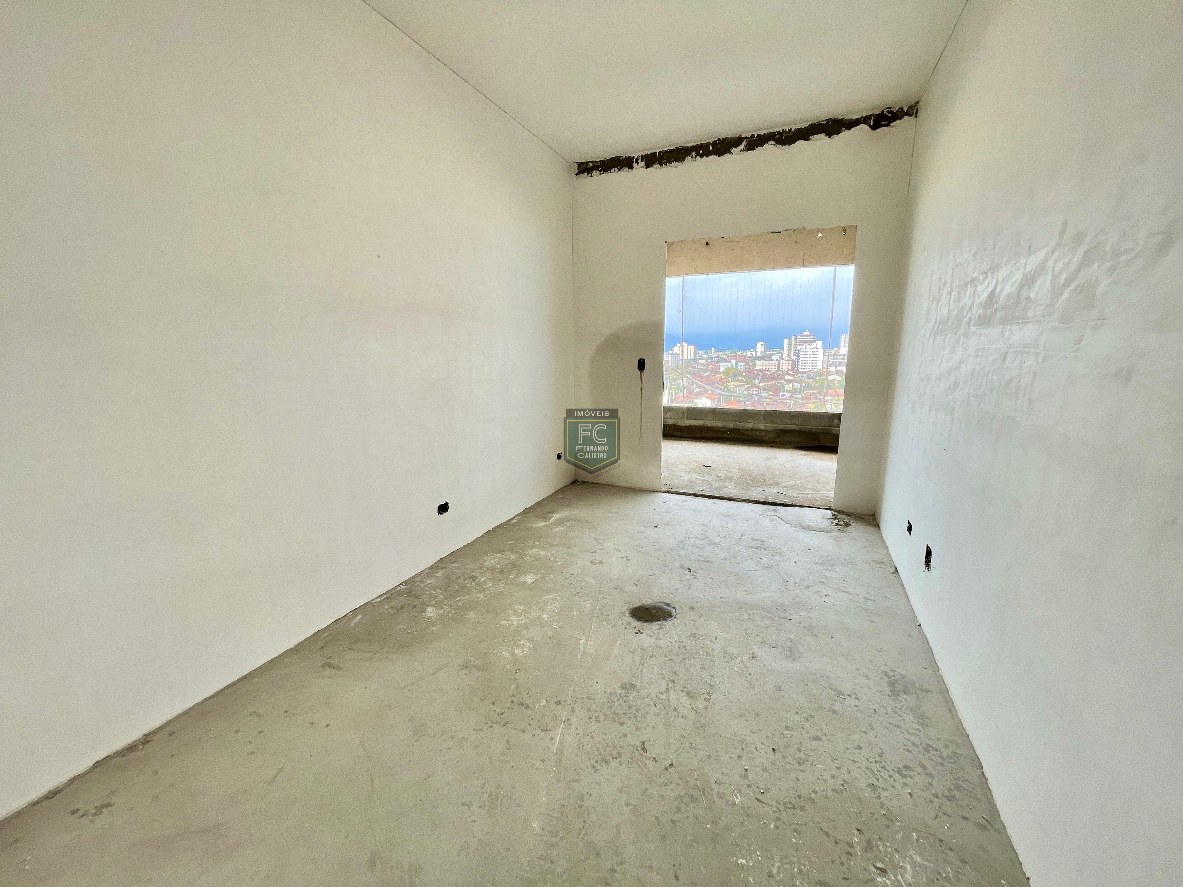 Apartamento alto padrão 2 dormitórios (1 suíte), varanda gourmet c/ vista p/ o mar, 1 vaga, lazer clube, em obras: out 23, v. Caiçara, praia grande/sp