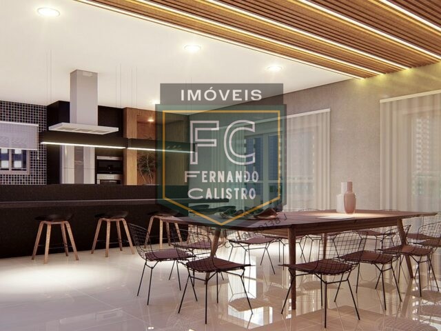 Apartamento alto padrão 2 dormitórios (1 suíte), varanda gourmet c/ vista p/ o mar, 1 vaga, lazer clube, em obras: out 23, v. Caiçara, praia grande/sp