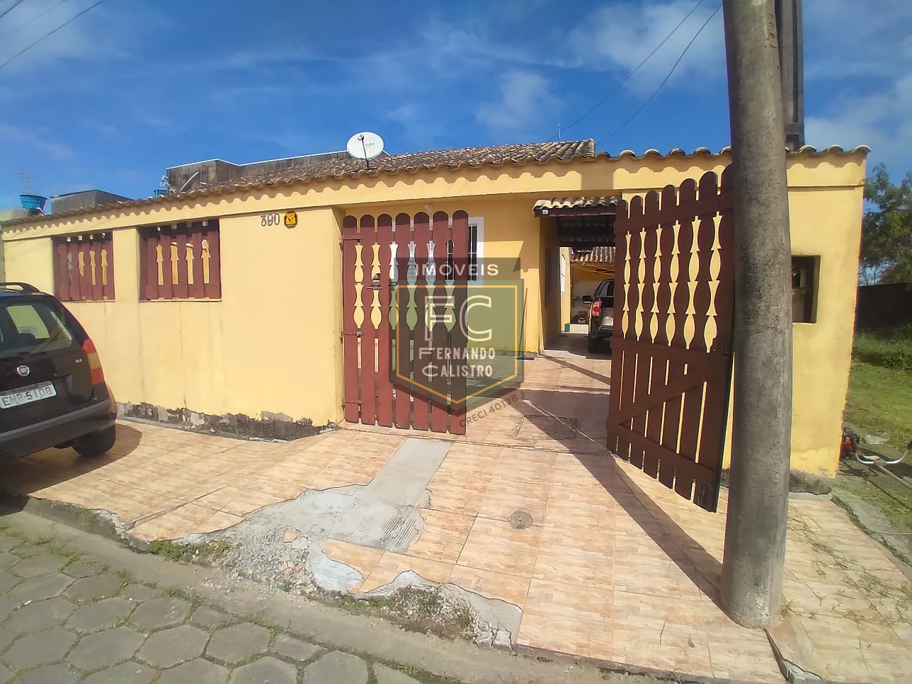Só R$ 260 mil! casa térrea isolada lote inteiro 3 dormitório
