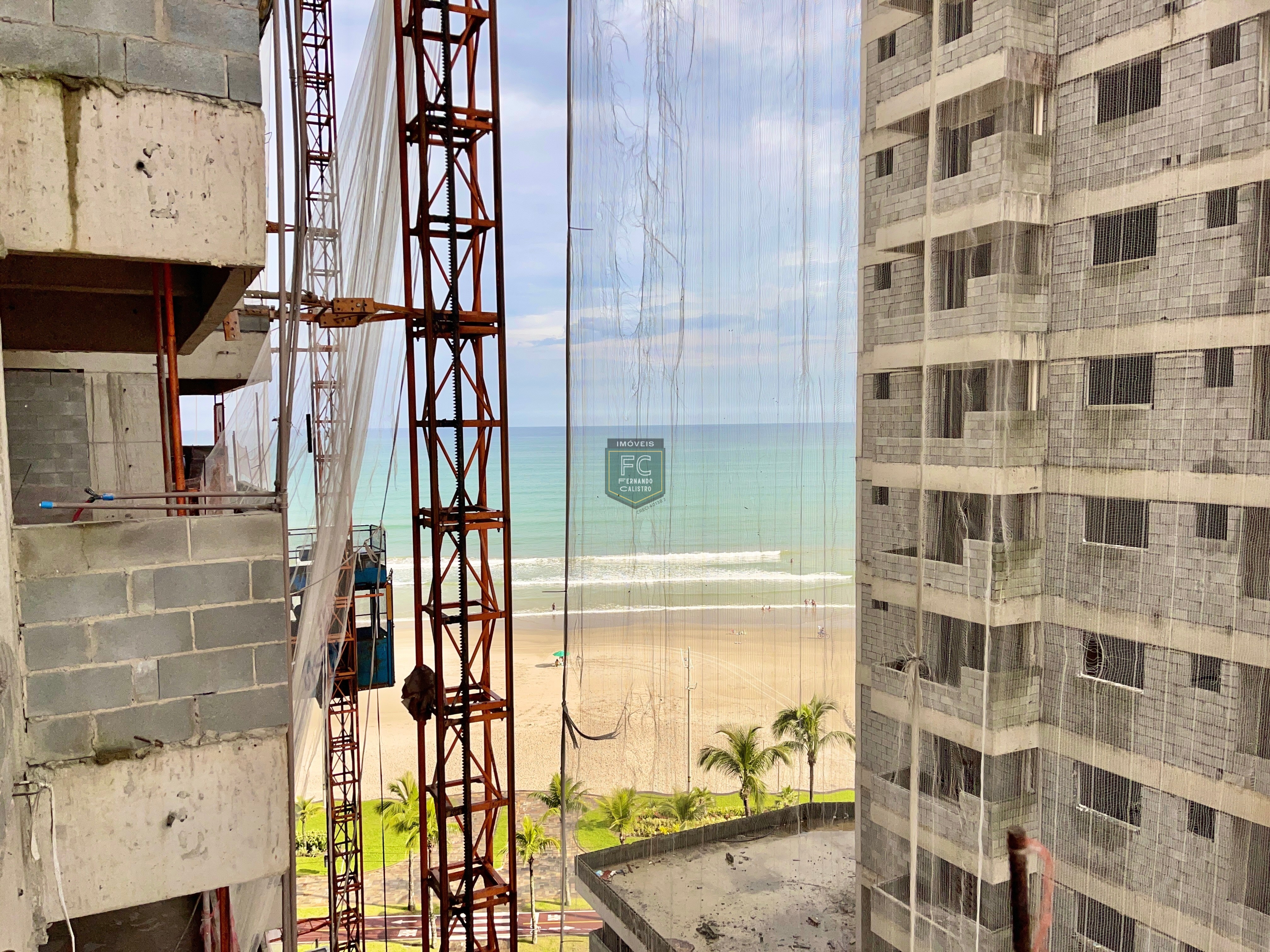 Apartamento alto padrão 2 dormitórios (1 suíte), varanda gourmet c/ vista p/ o mar, 1 vaga, lazer clube, em obras: out 23, v. Caiçara, praia grande/sp