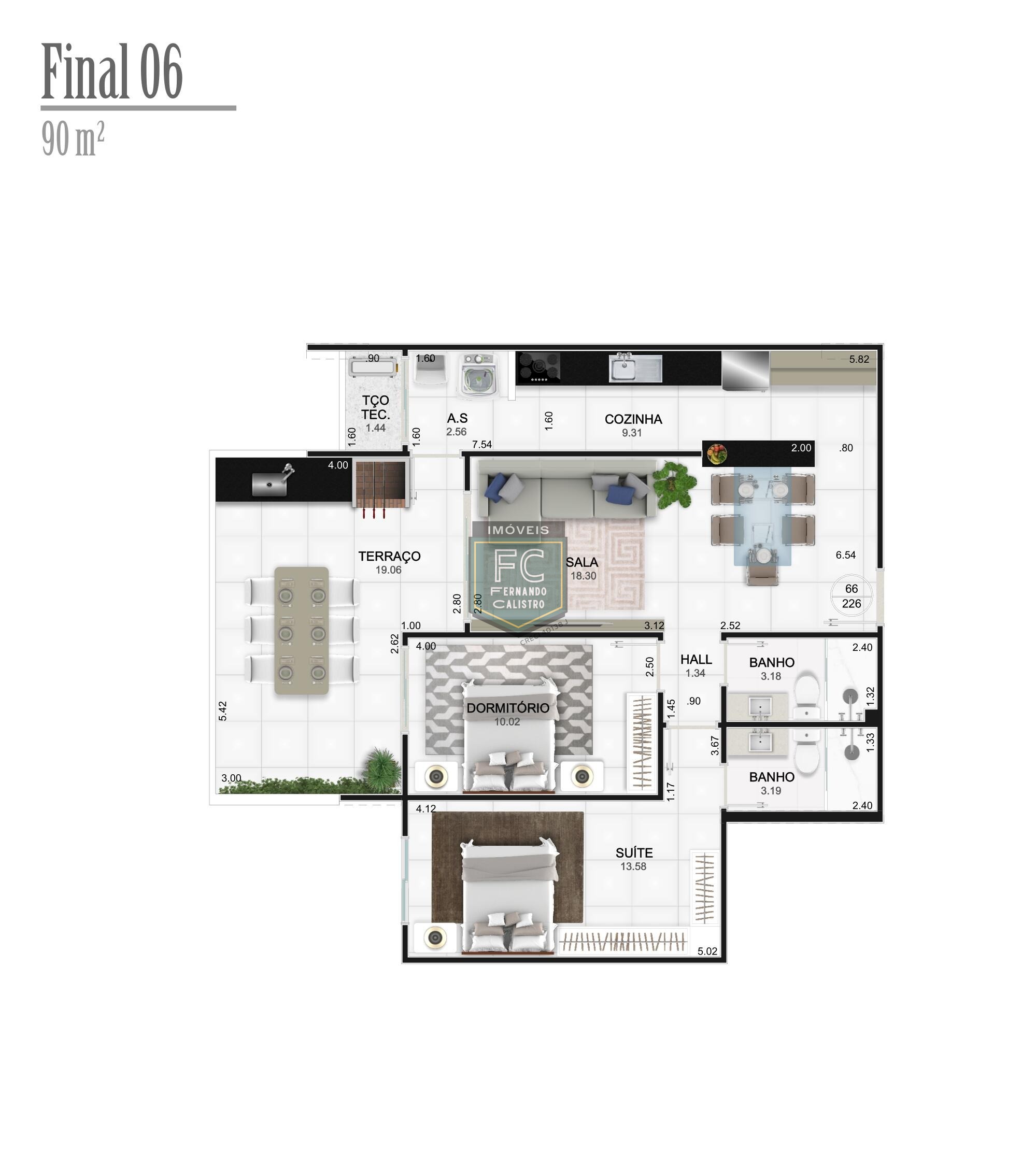 Apartamentos alto padrão com vista para o mar, 2 e 3 dormitórios, lazer completo, localização privilegiada - caiçara - praia grande/sp.